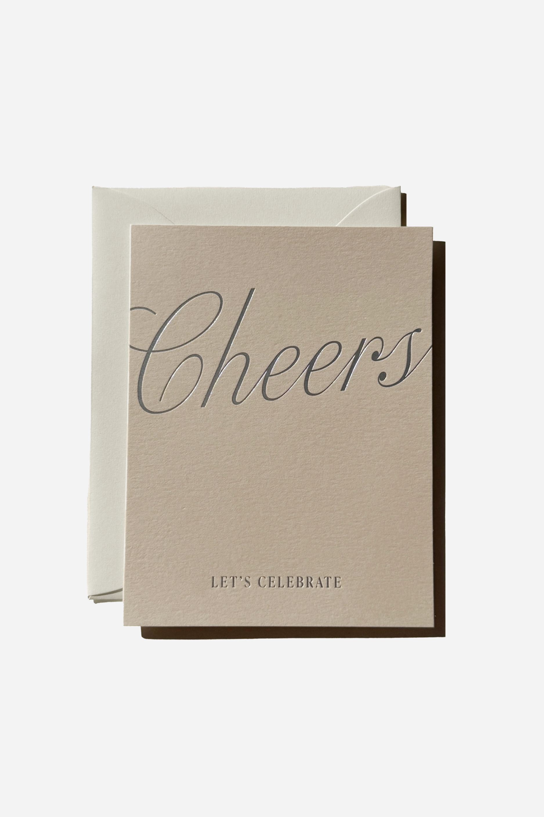Jaymes Paper - Cheers Let's Celebrate Card