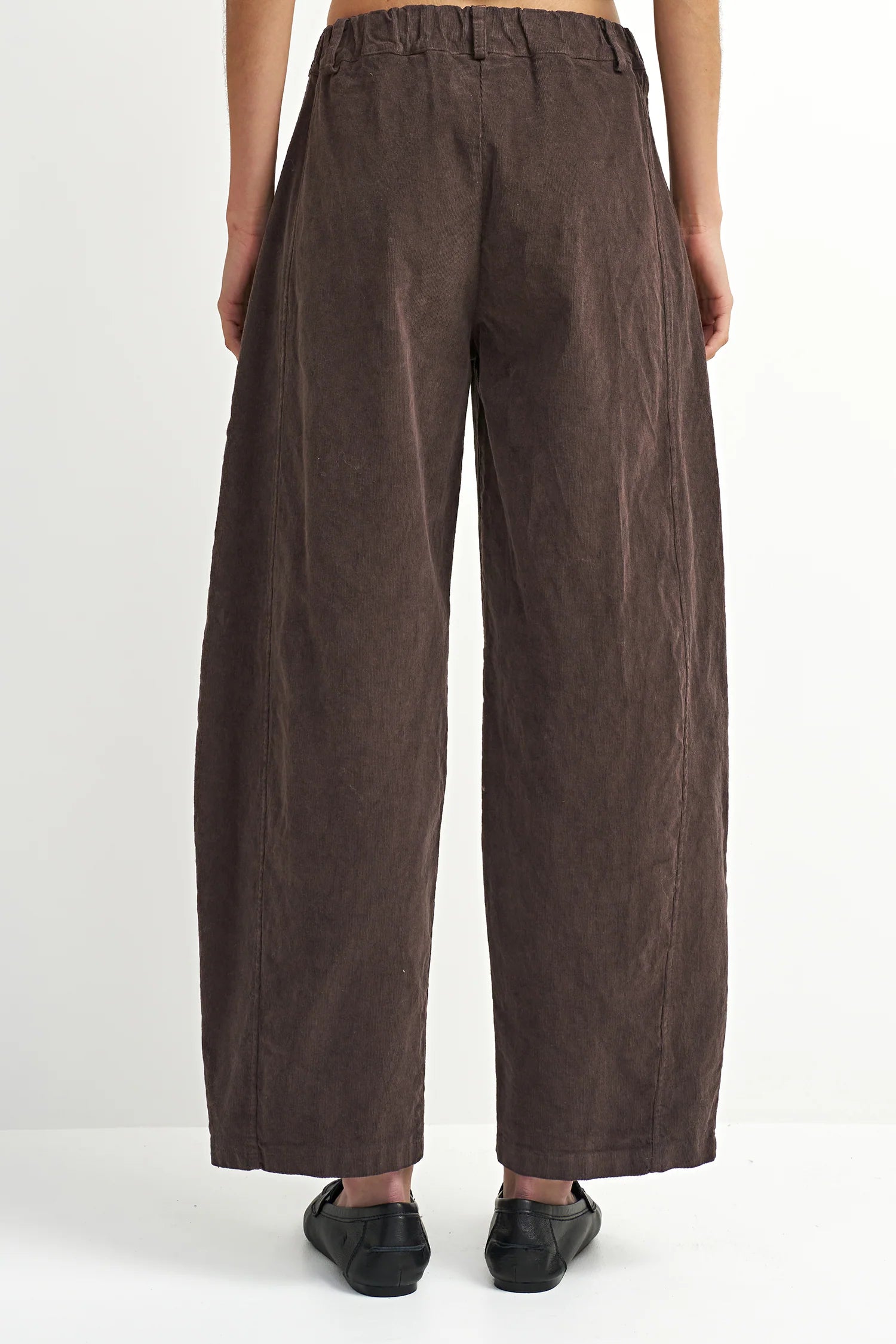 Emmerson Slim Barrel Pants - Brown