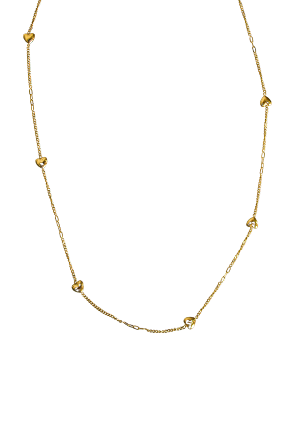 18K June Heart Necklace