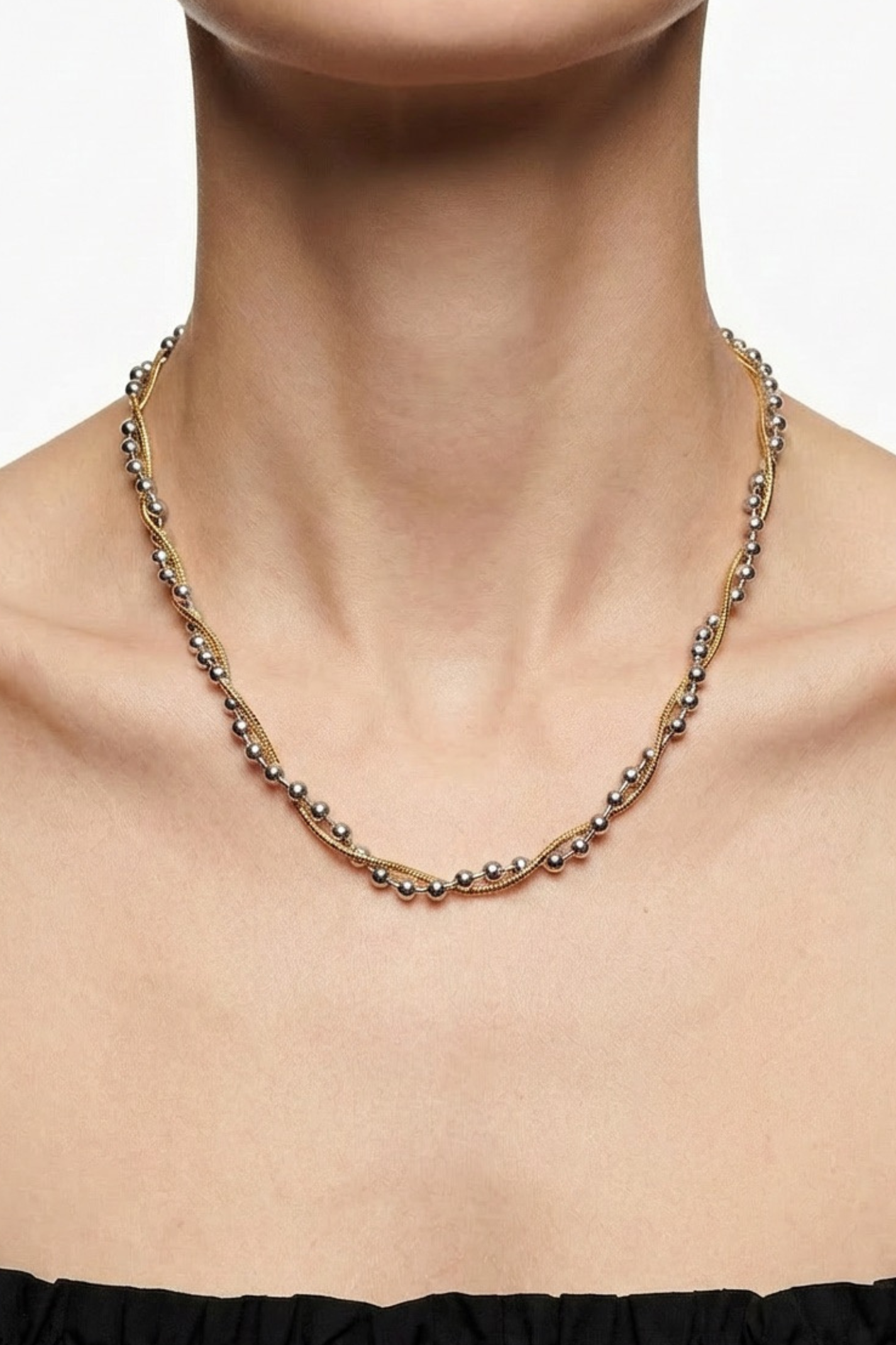 18K Elsie Twisted Necklace