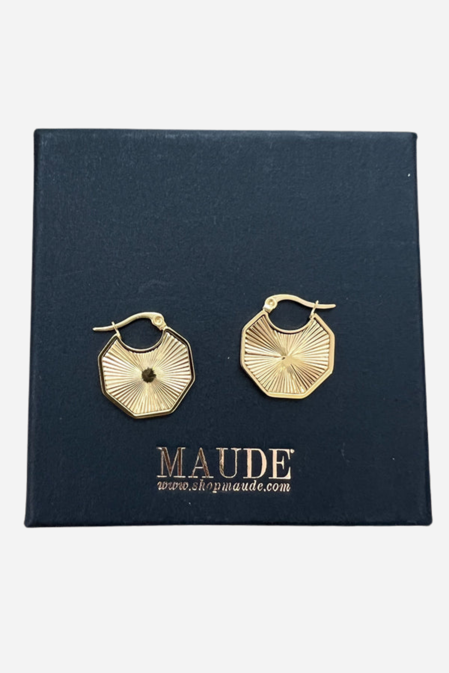 18K Jade Pie Plate Earrings