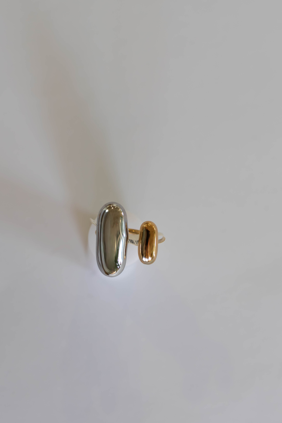 18K Georgia Two Tone Statement Ring