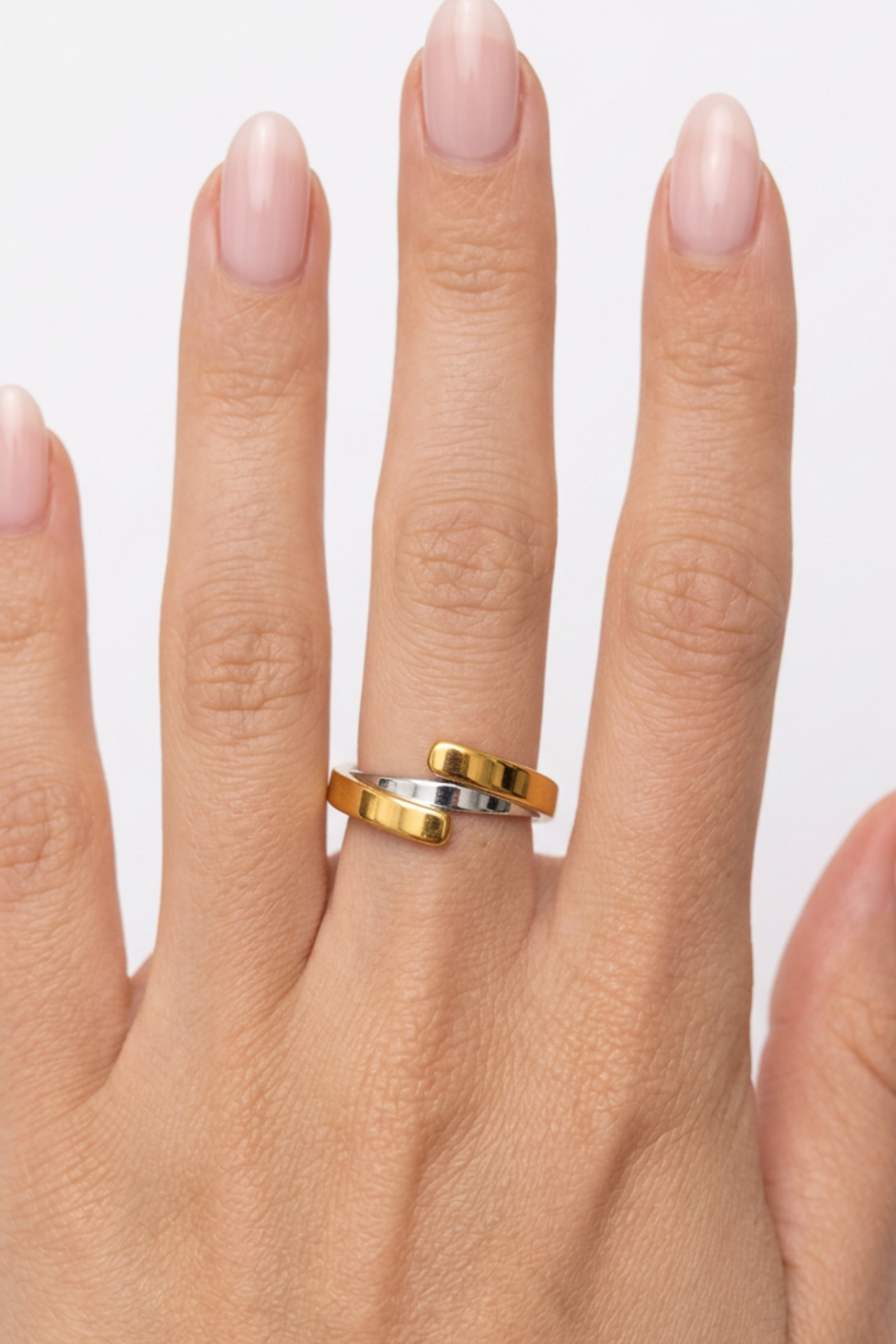 18K Grace Two Tone Ring