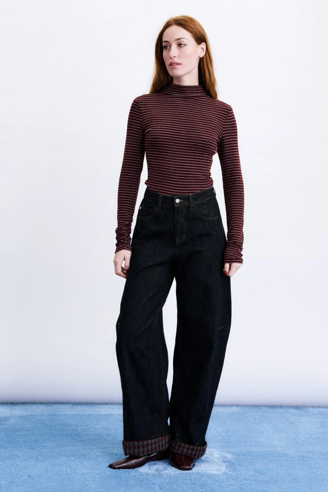 FRNCH Odori T-shirt - BORDEAUX