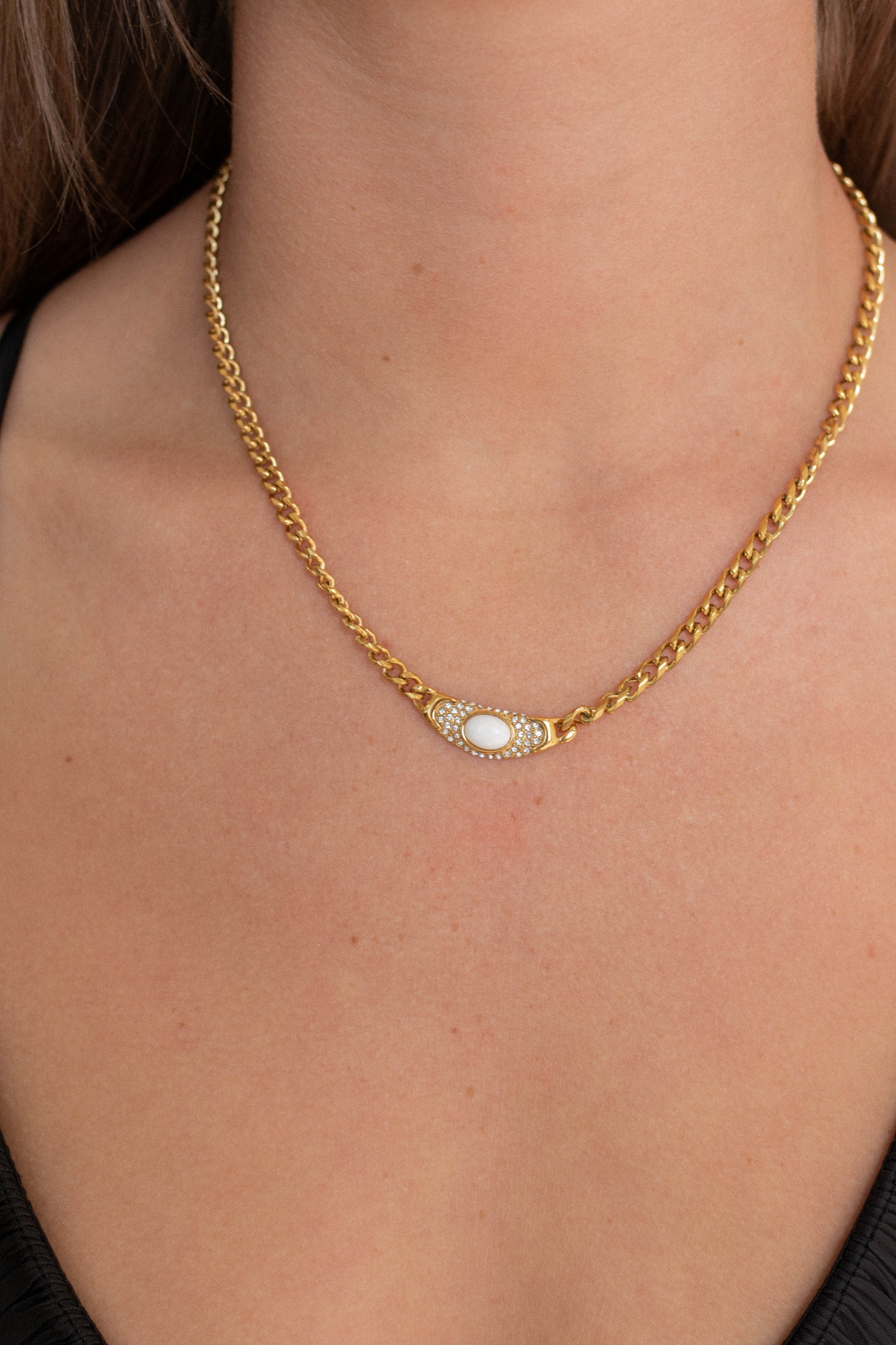 18K Cecelia Opal Necklace