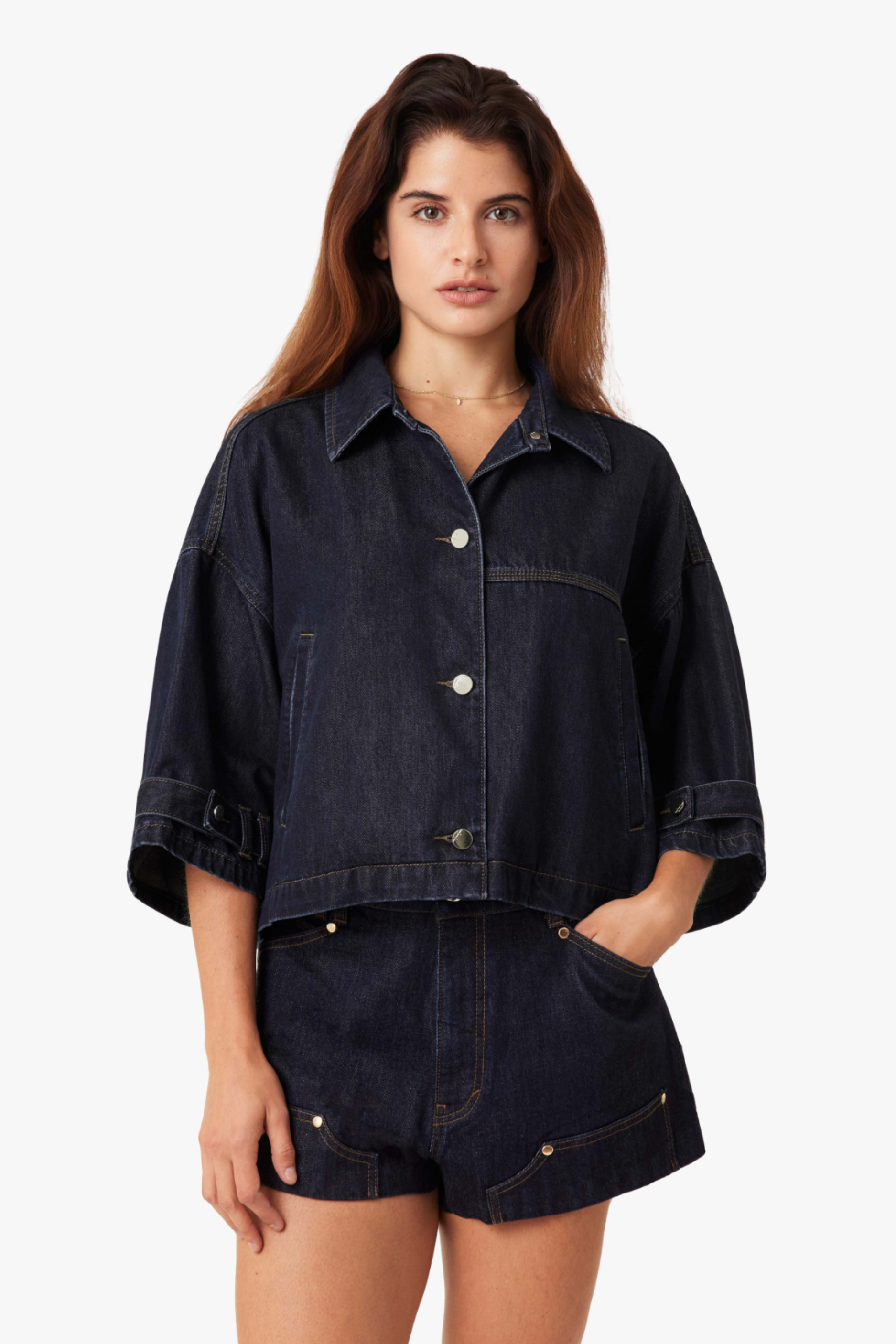 Habitual - Cape Denim Jacket