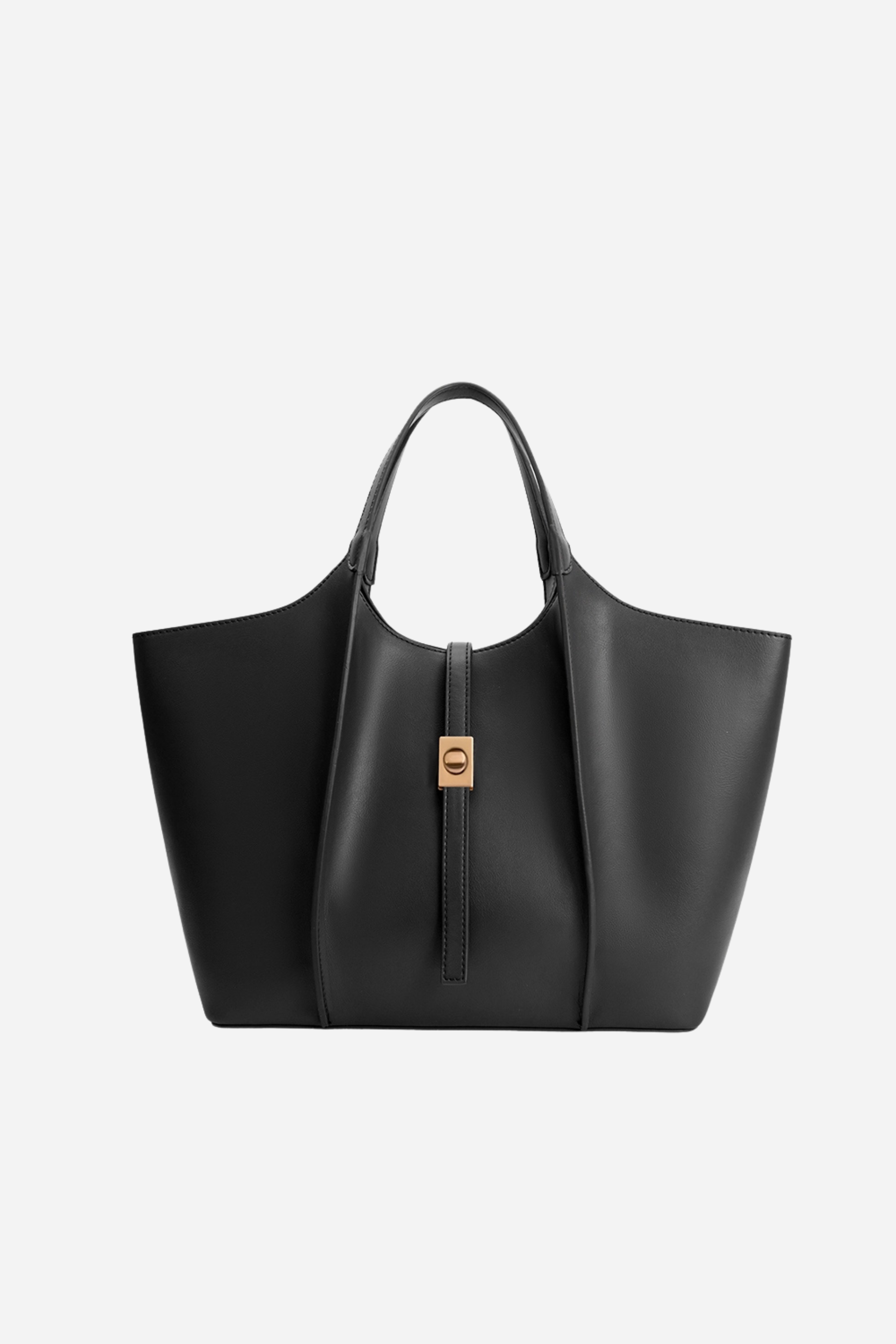 Melie Bianco - Malia Tote Bag - Black Leather