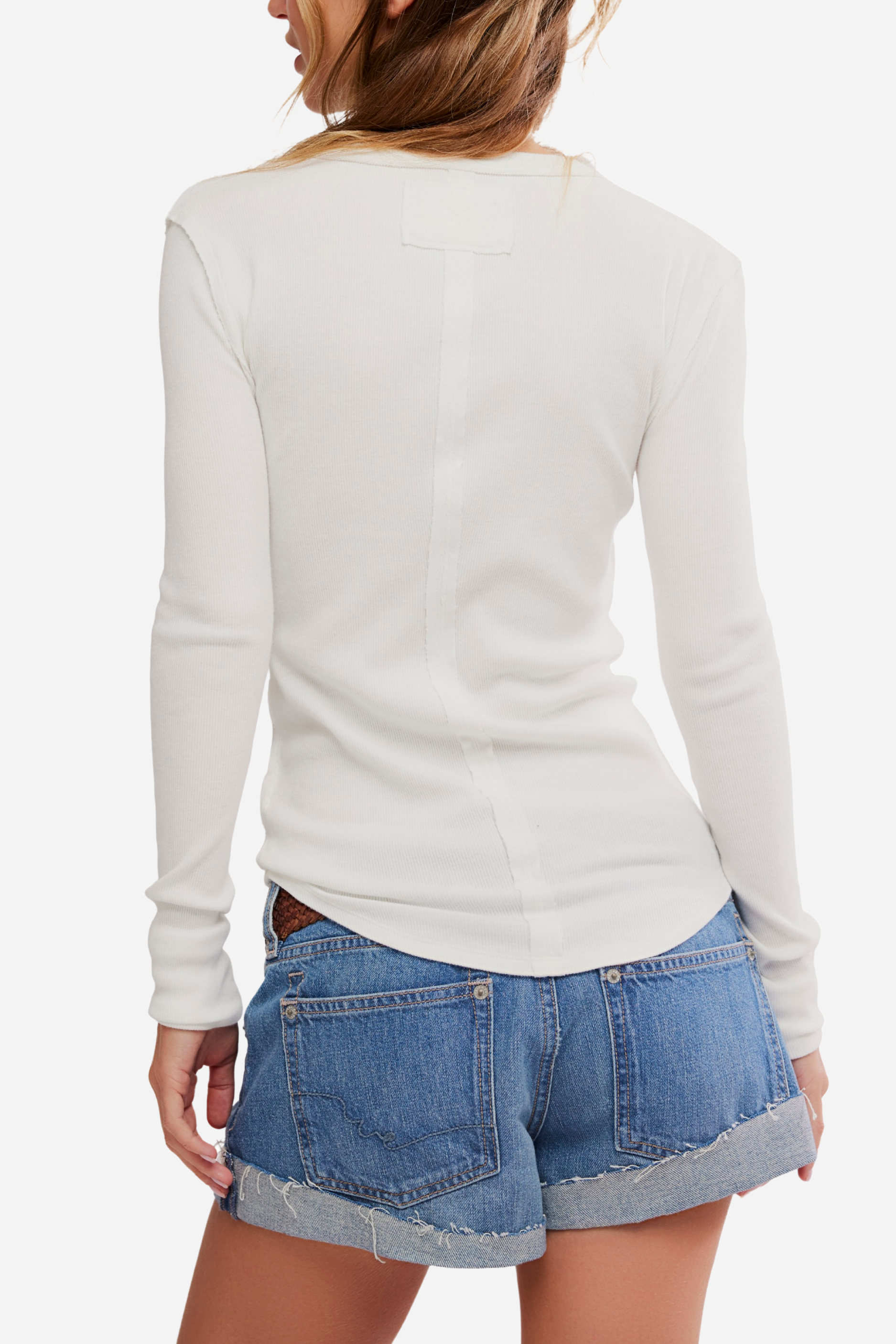 Free People Jamie Henley Top - Ivory