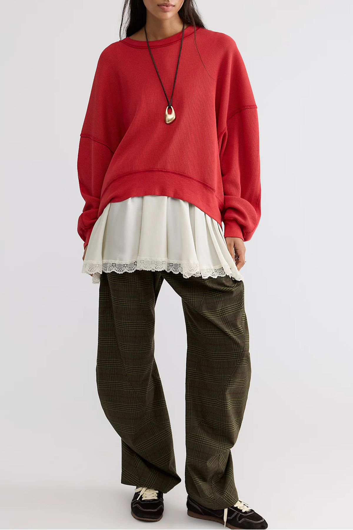 Free People - Skyline Tee - Salsa