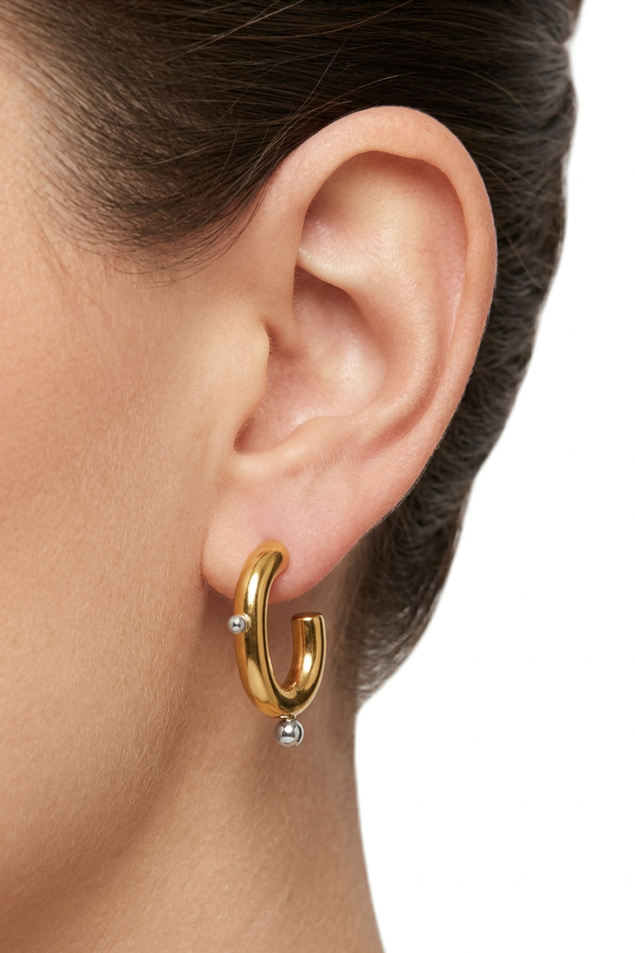 18K Chloe Hoop Earrings