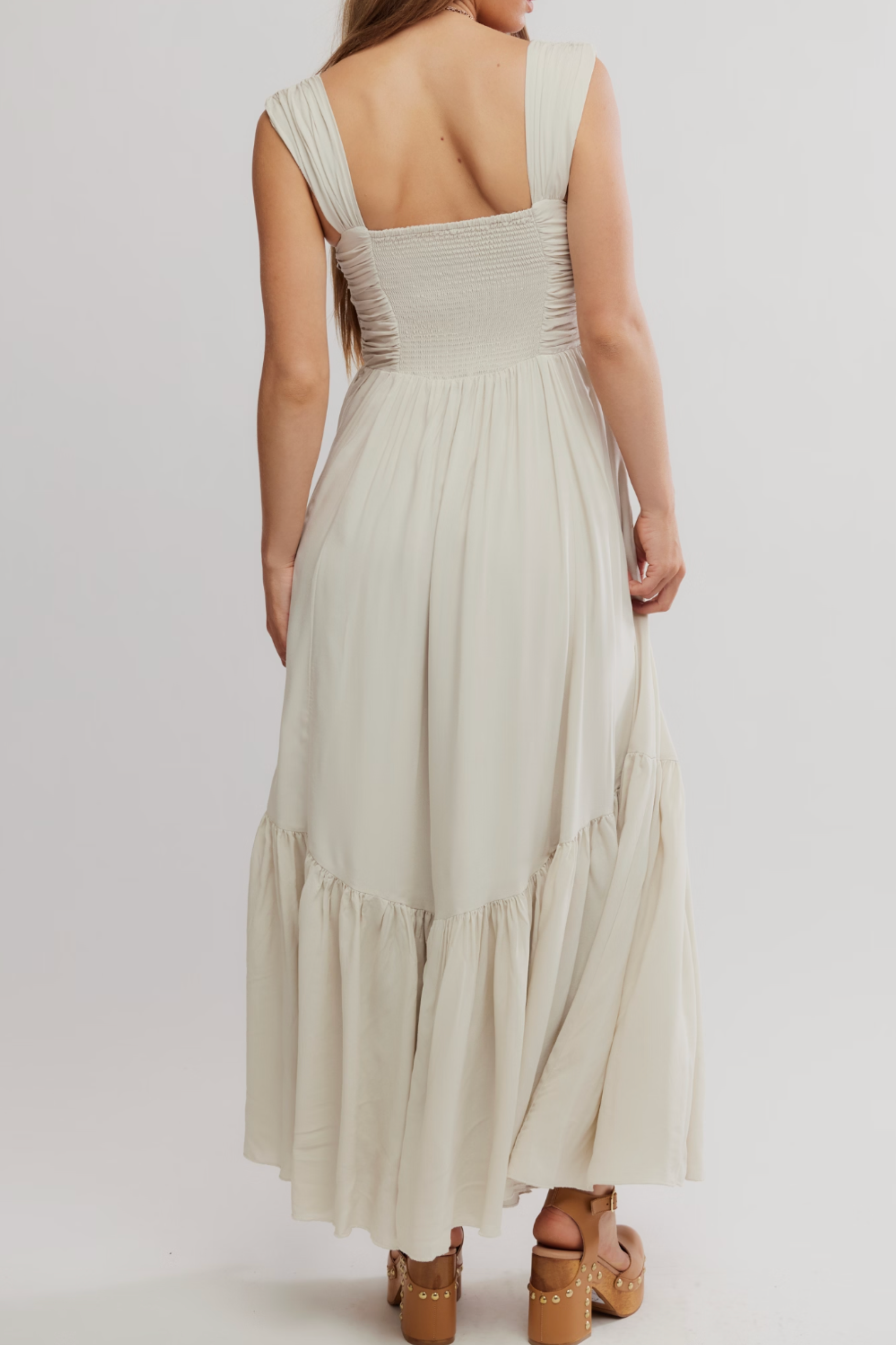 Free People Sasha Maxi Dress - Ivory