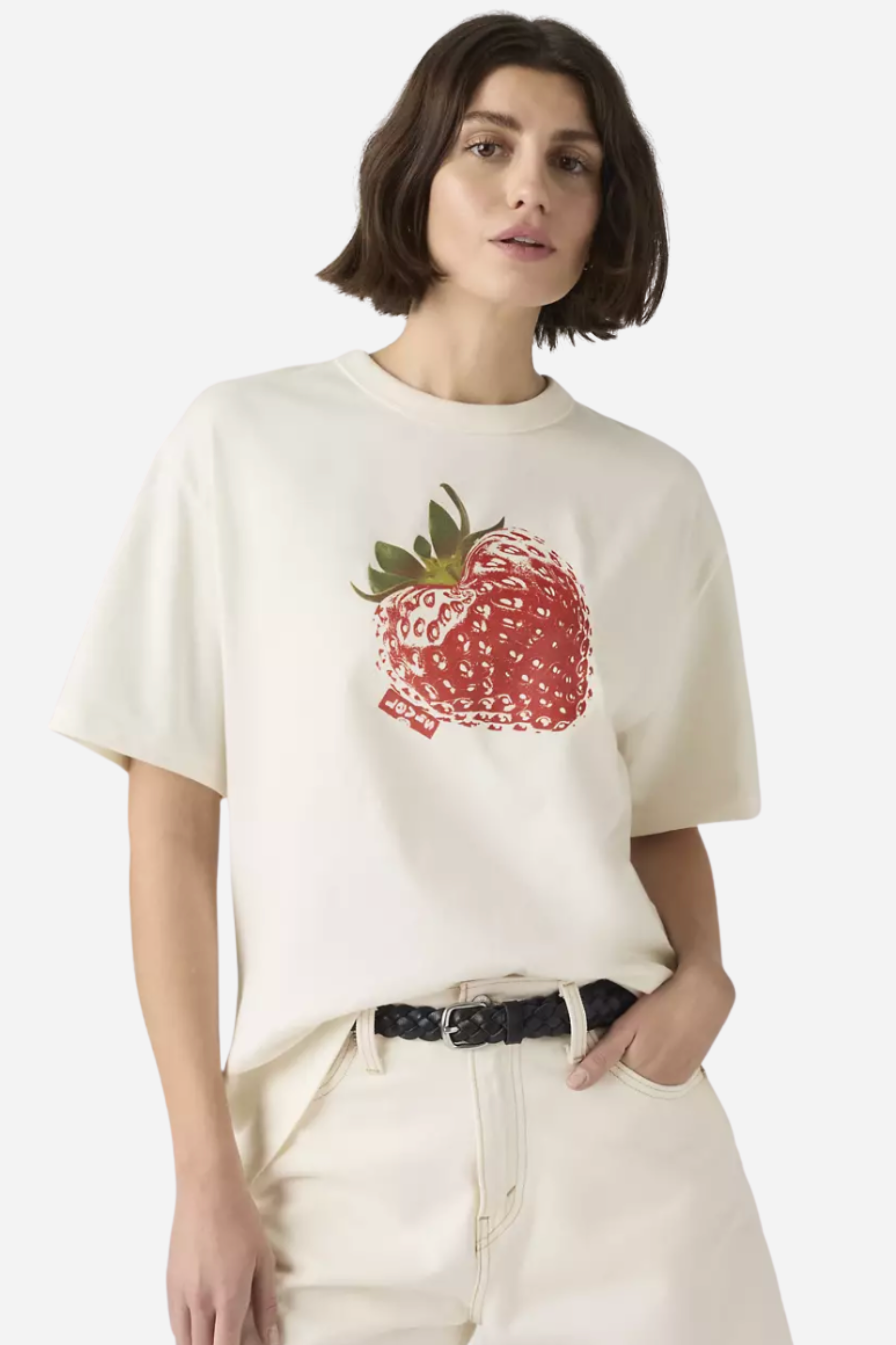 Levi's Tabor Tee Heart Strawberry
