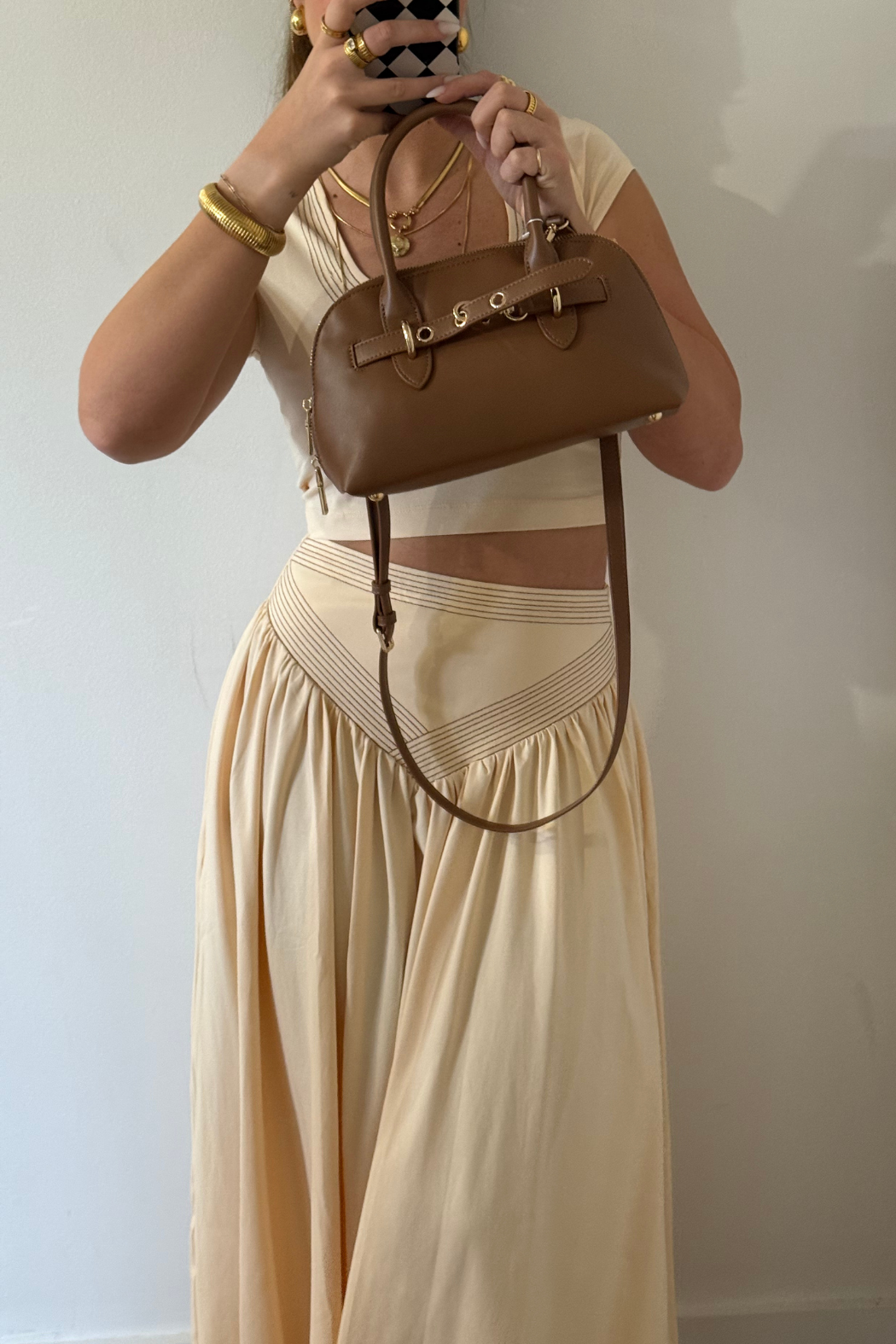 Mackenzie Crop Top + Skirt Set