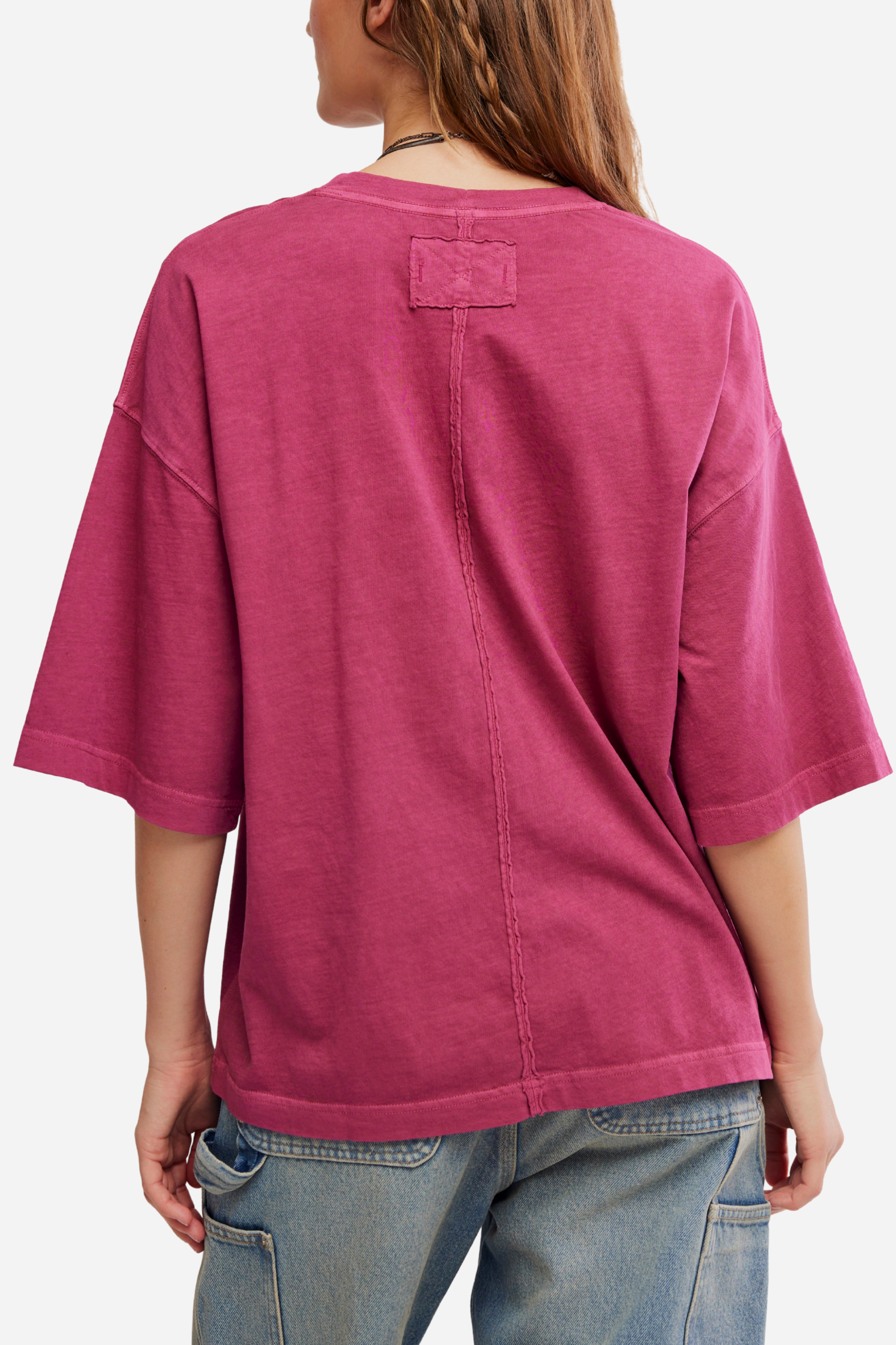 Free People - Perfect Oversized Tee - Glass Roses