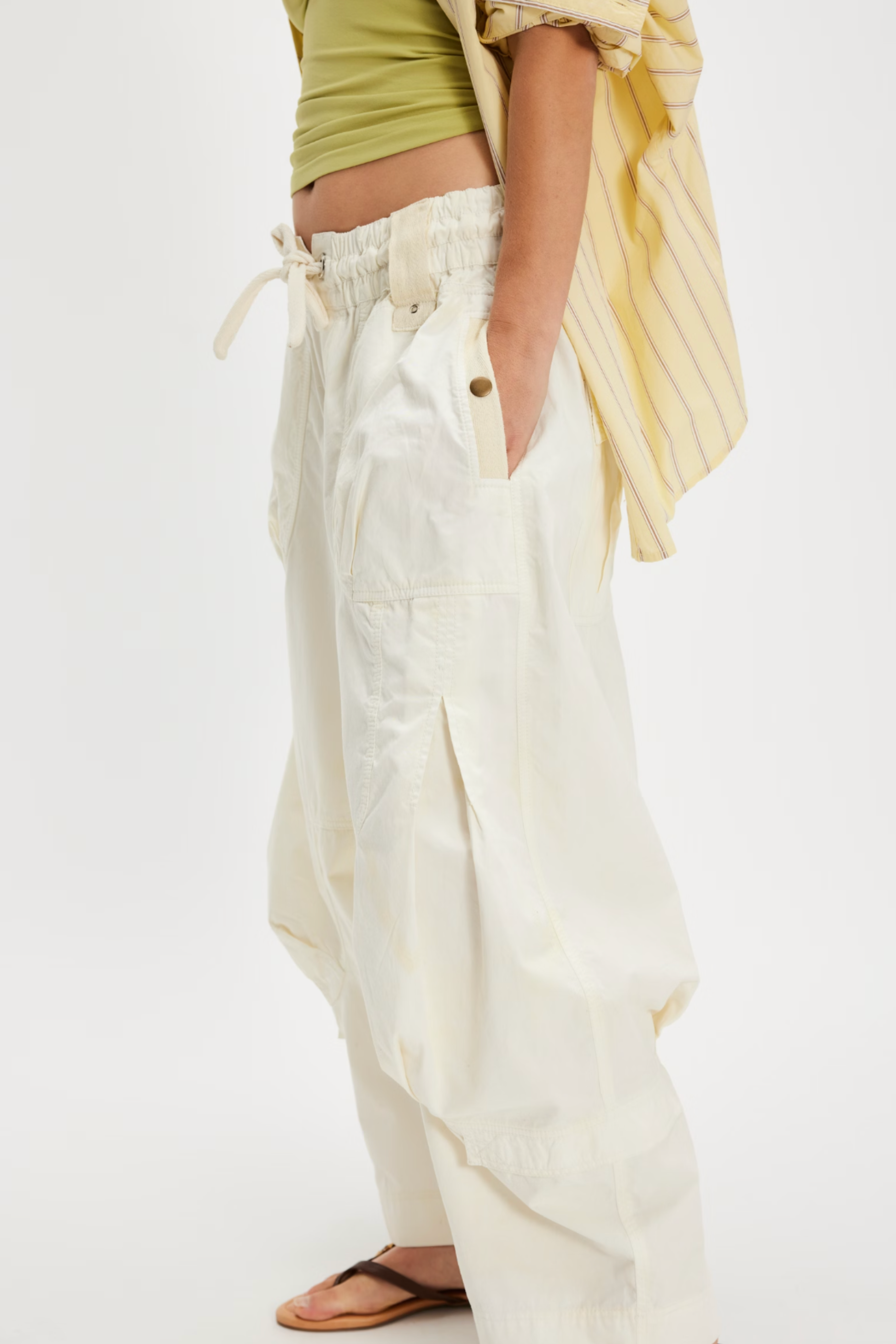 Free People Onset Parachute Pant - Tofu