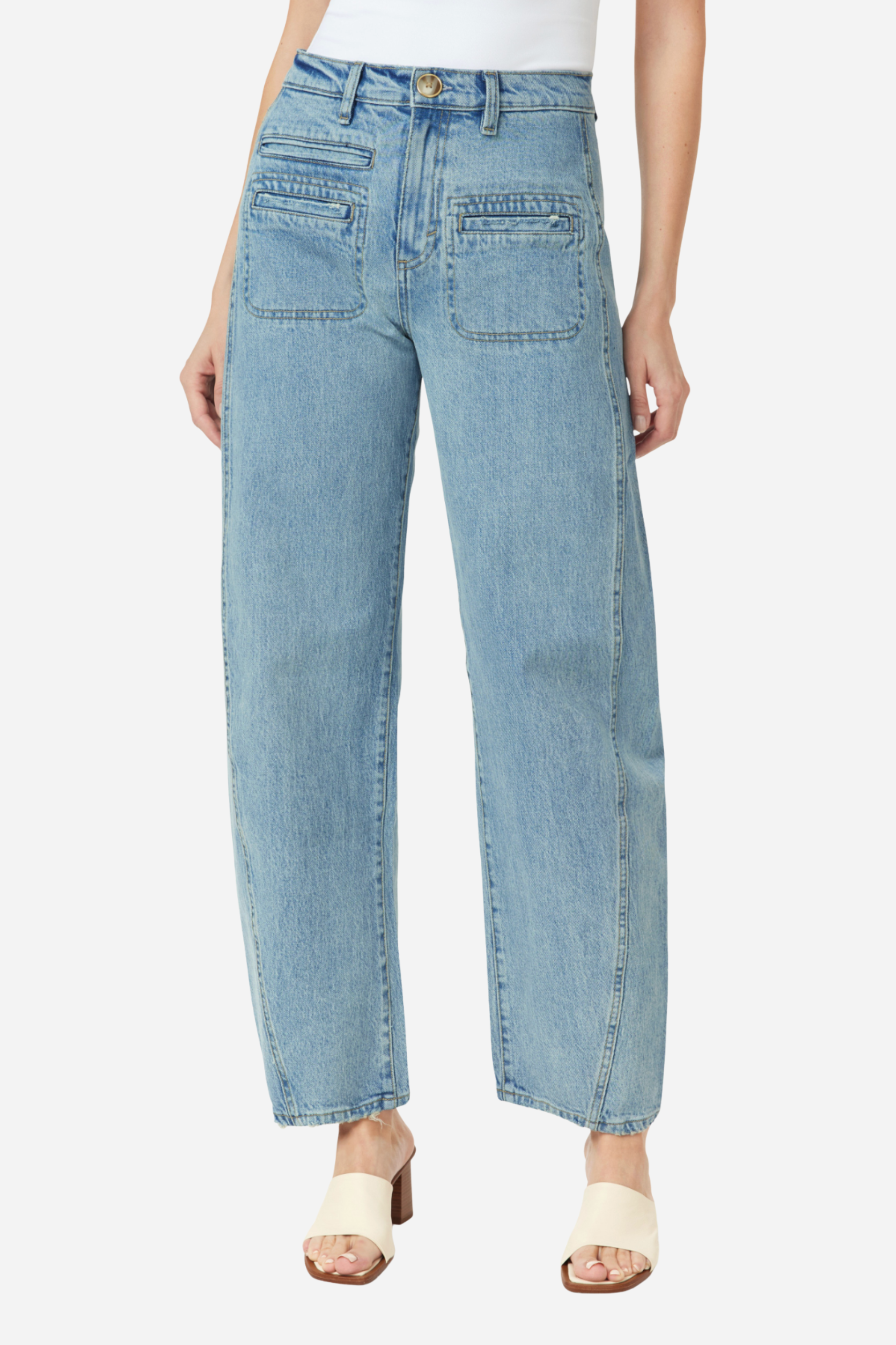 Habitual - Evie Barrel Pants - Denim