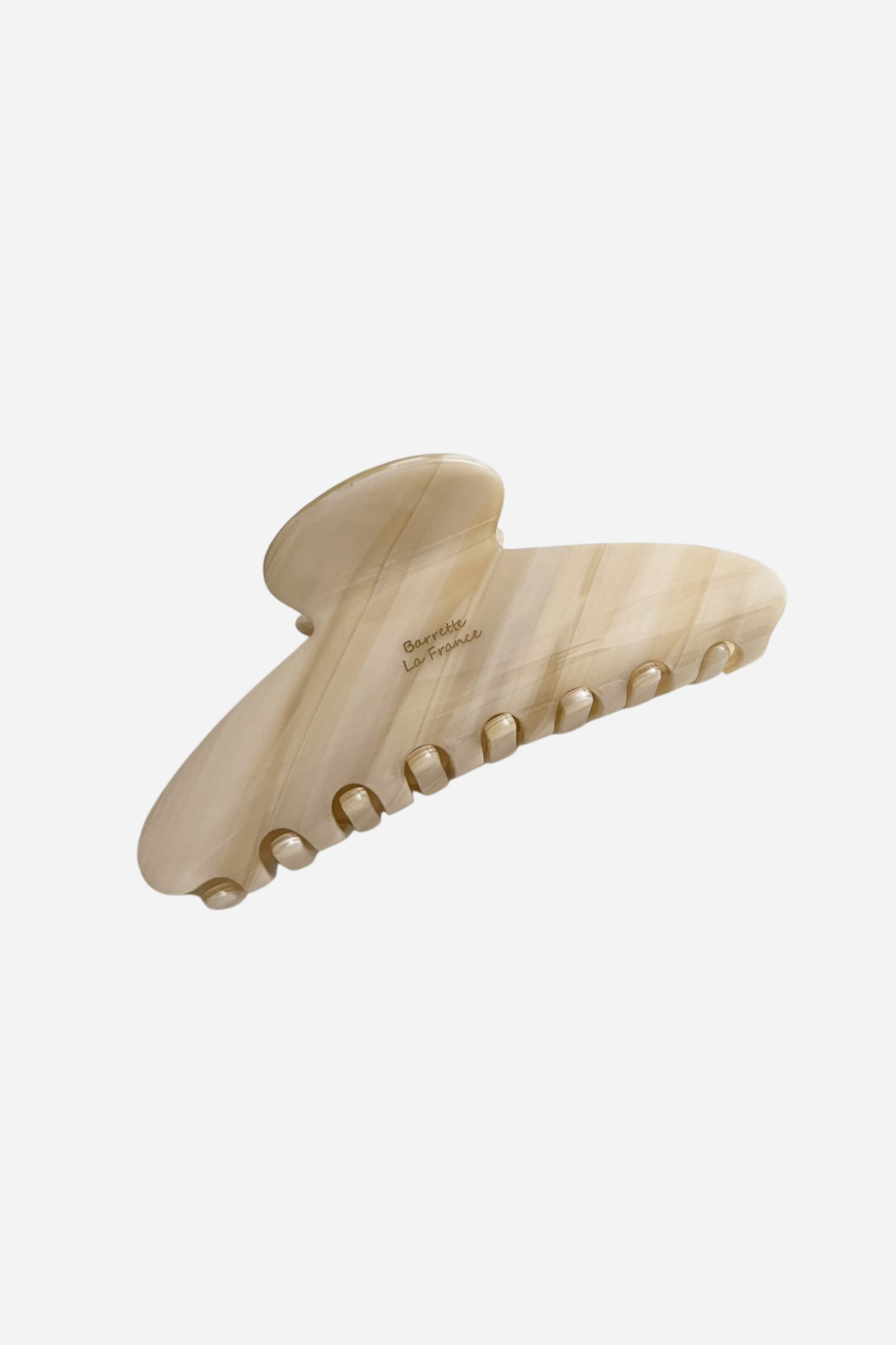 Large Marble Hair Clip - Blonde