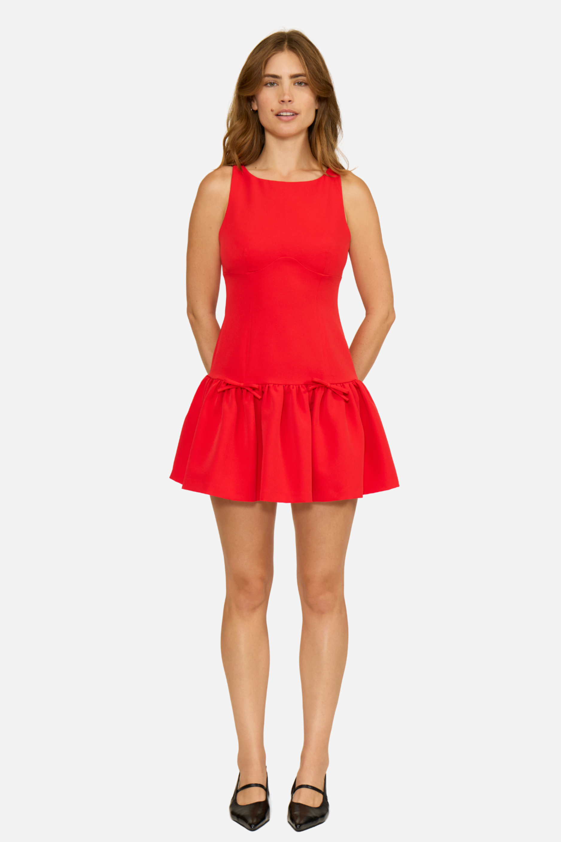 Delaney Mini Dress - Red M