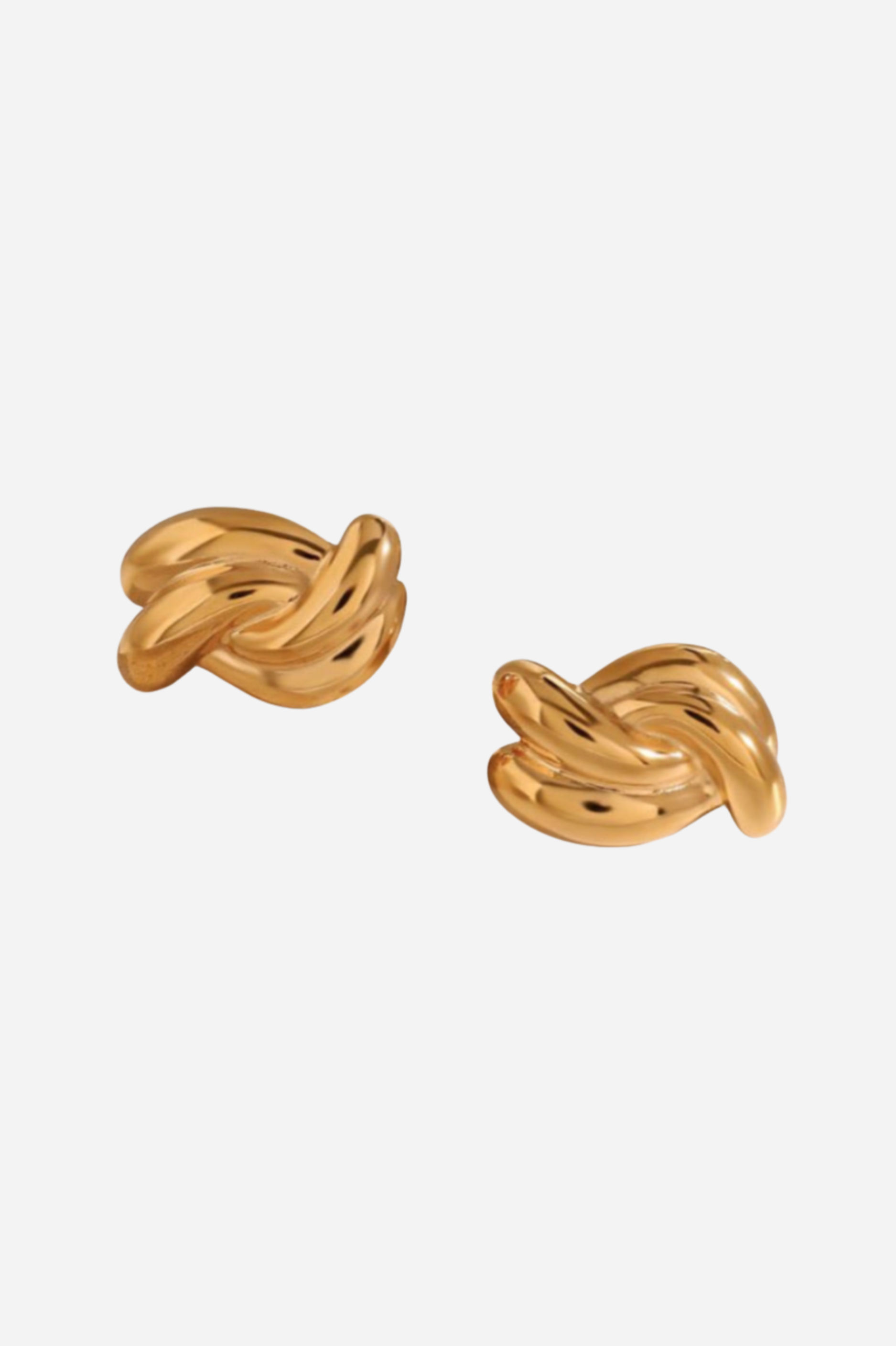18K Eleanor Statement Earrings - Gold
