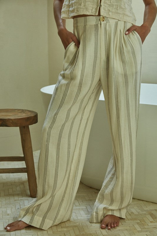 Connie Striped Pants