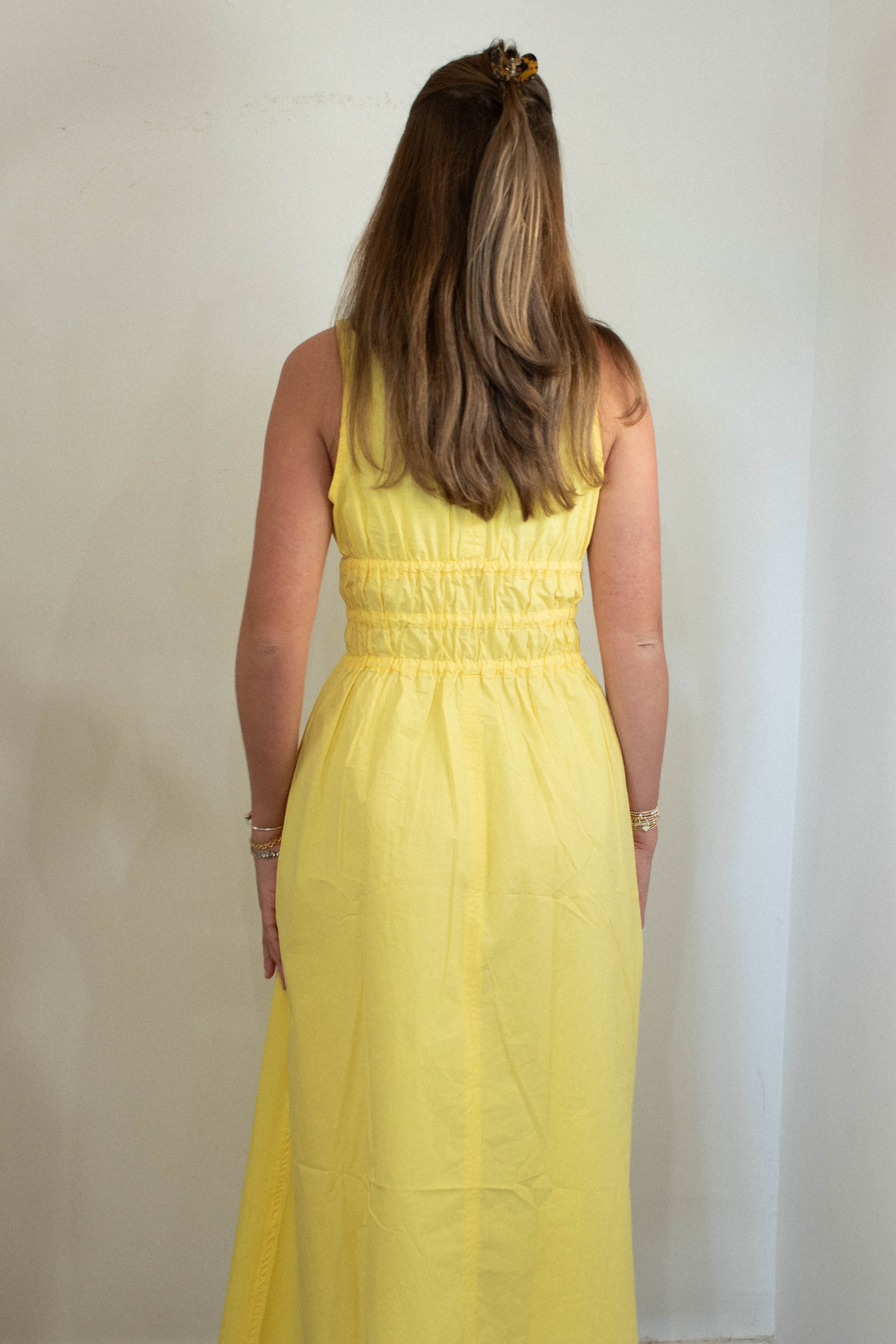 Turchi Midi Dress - Yellow