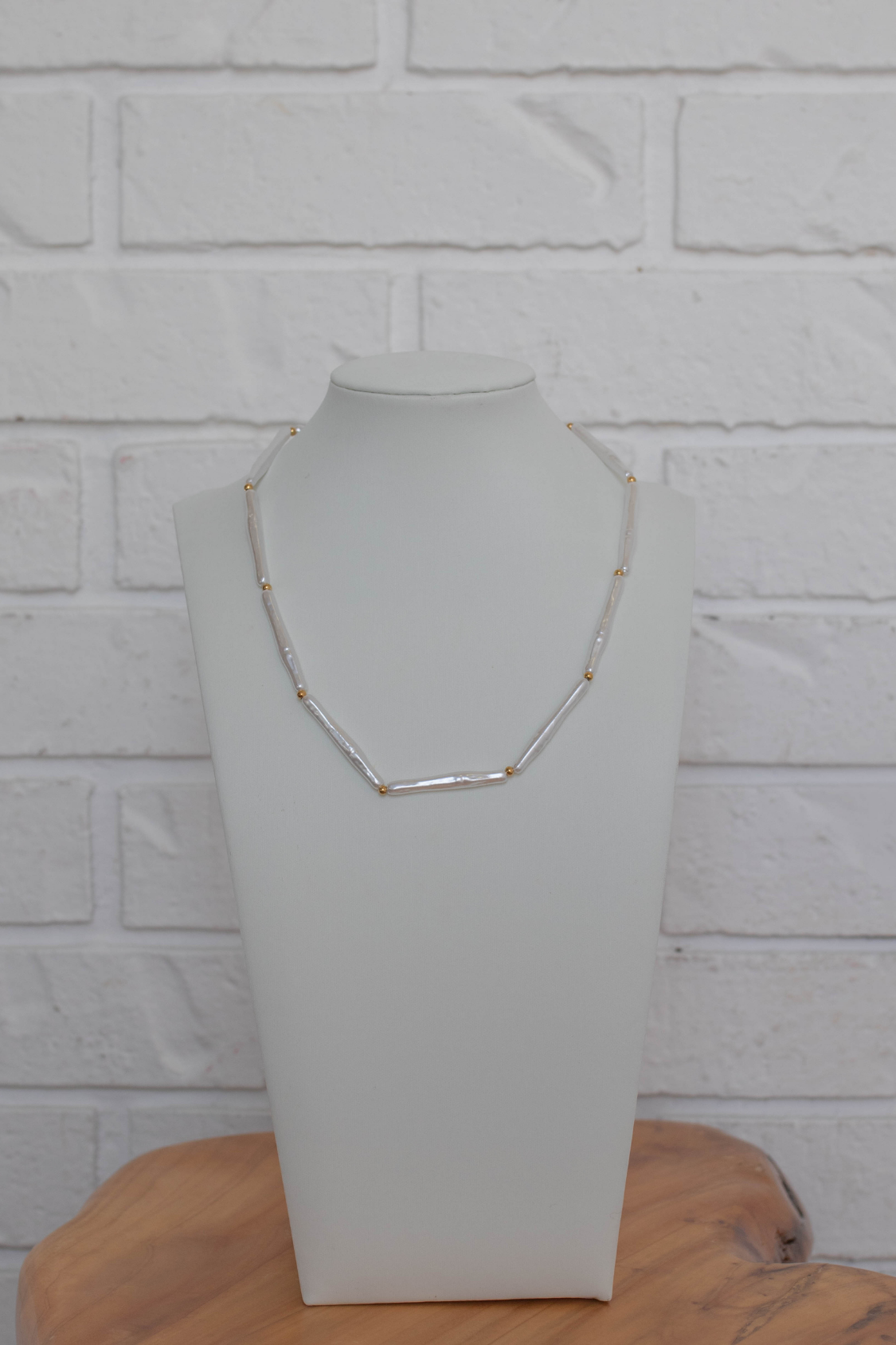 18K Jane Pearl Necklace
