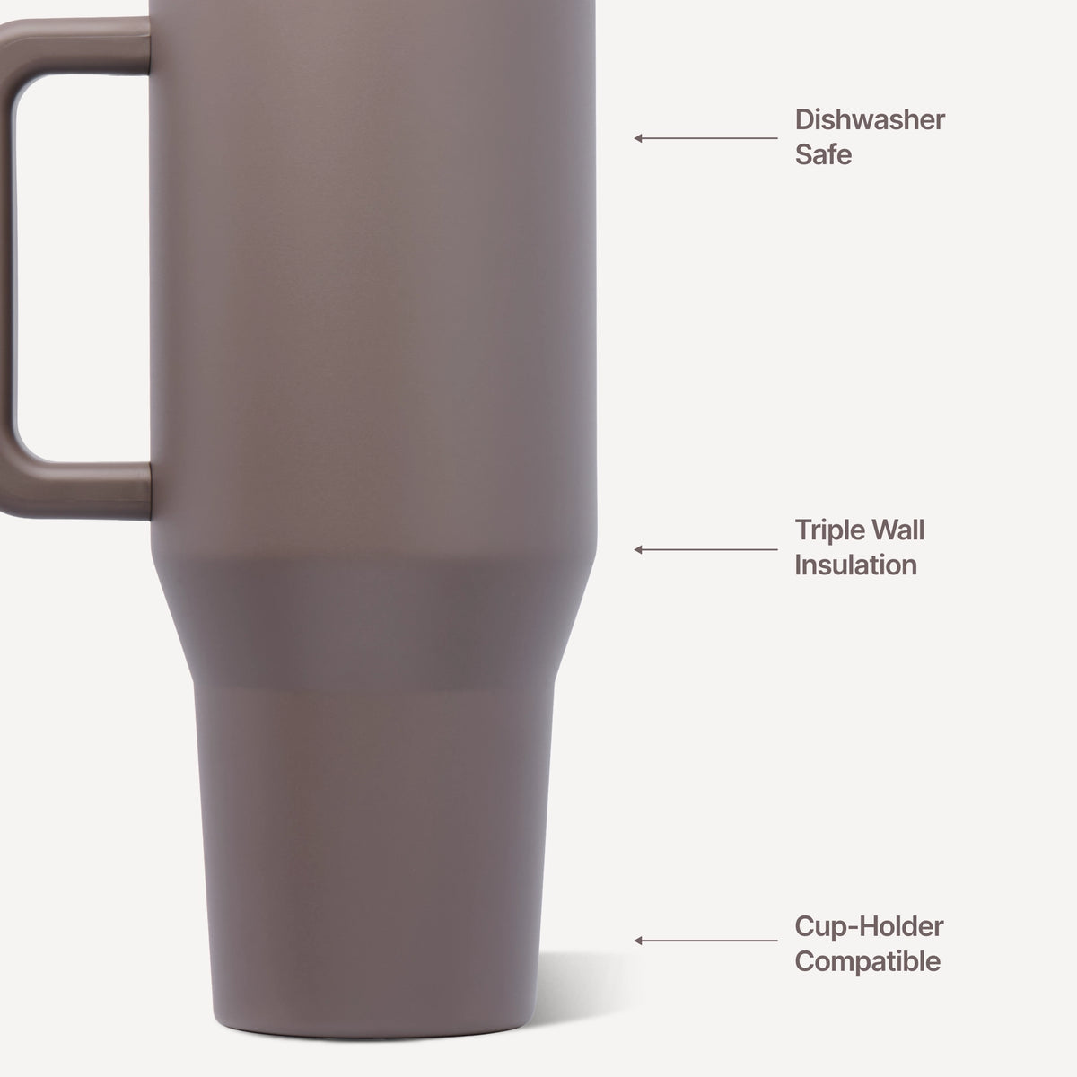 Hydrojug - 40 Oz Traveler Tumbler - Clay