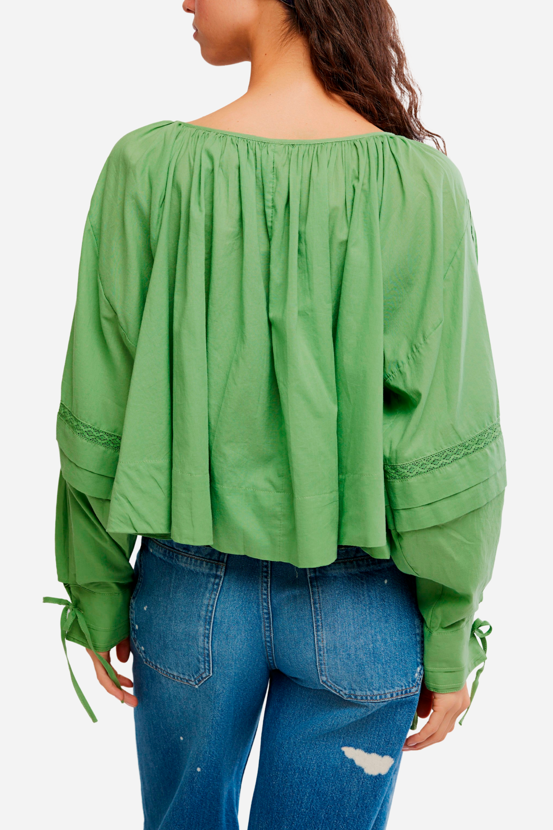 Free People La Lune Top - Jade