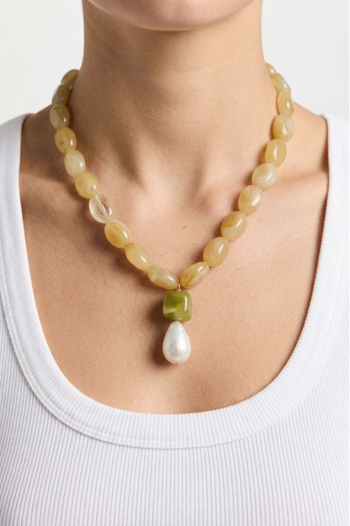 Farrah B - Camille Beaded Necklace