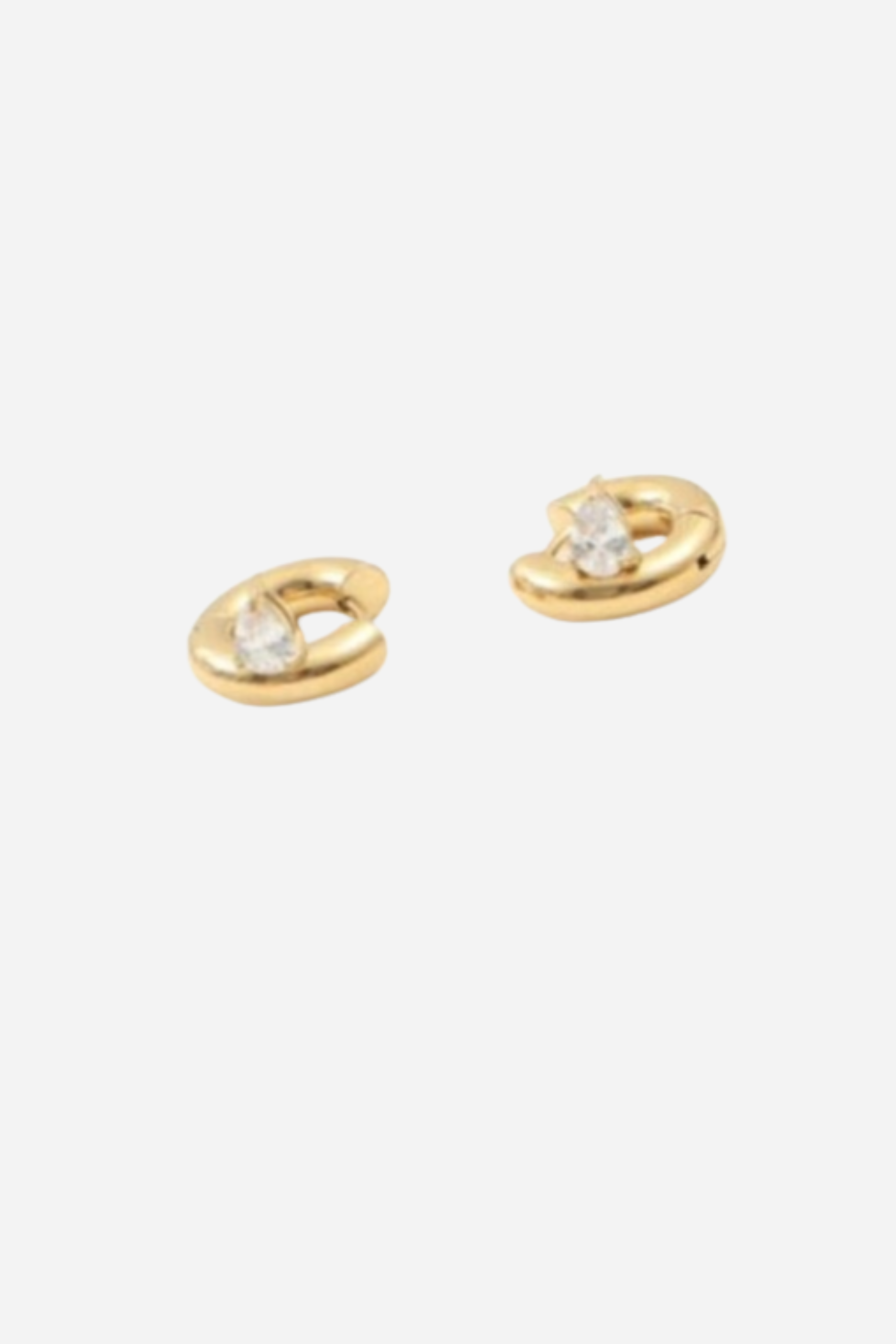 18K Iris Diamond Earrings