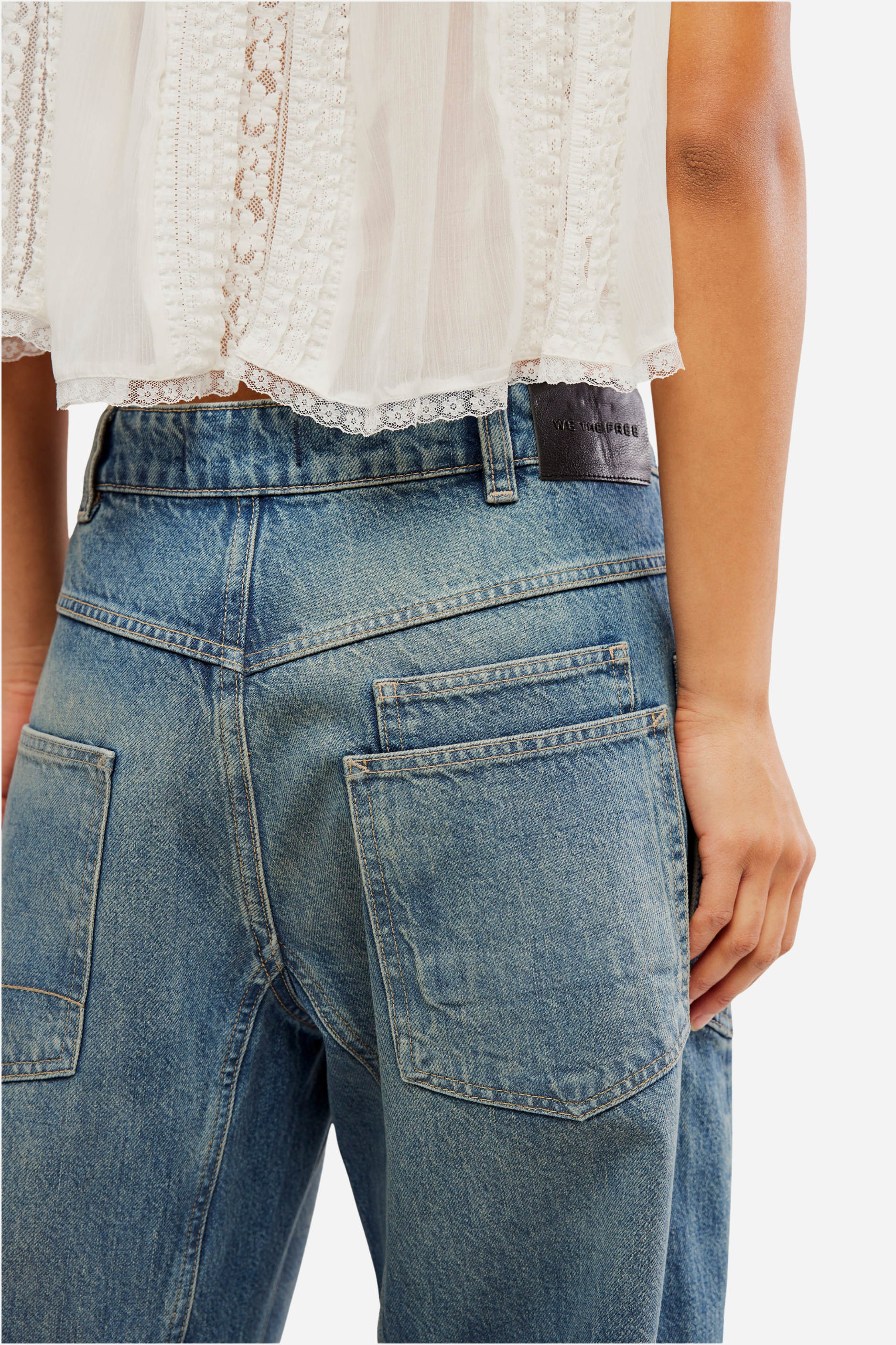 Free People Minimalist Moxie Boyfriend Jeans - High Hopes