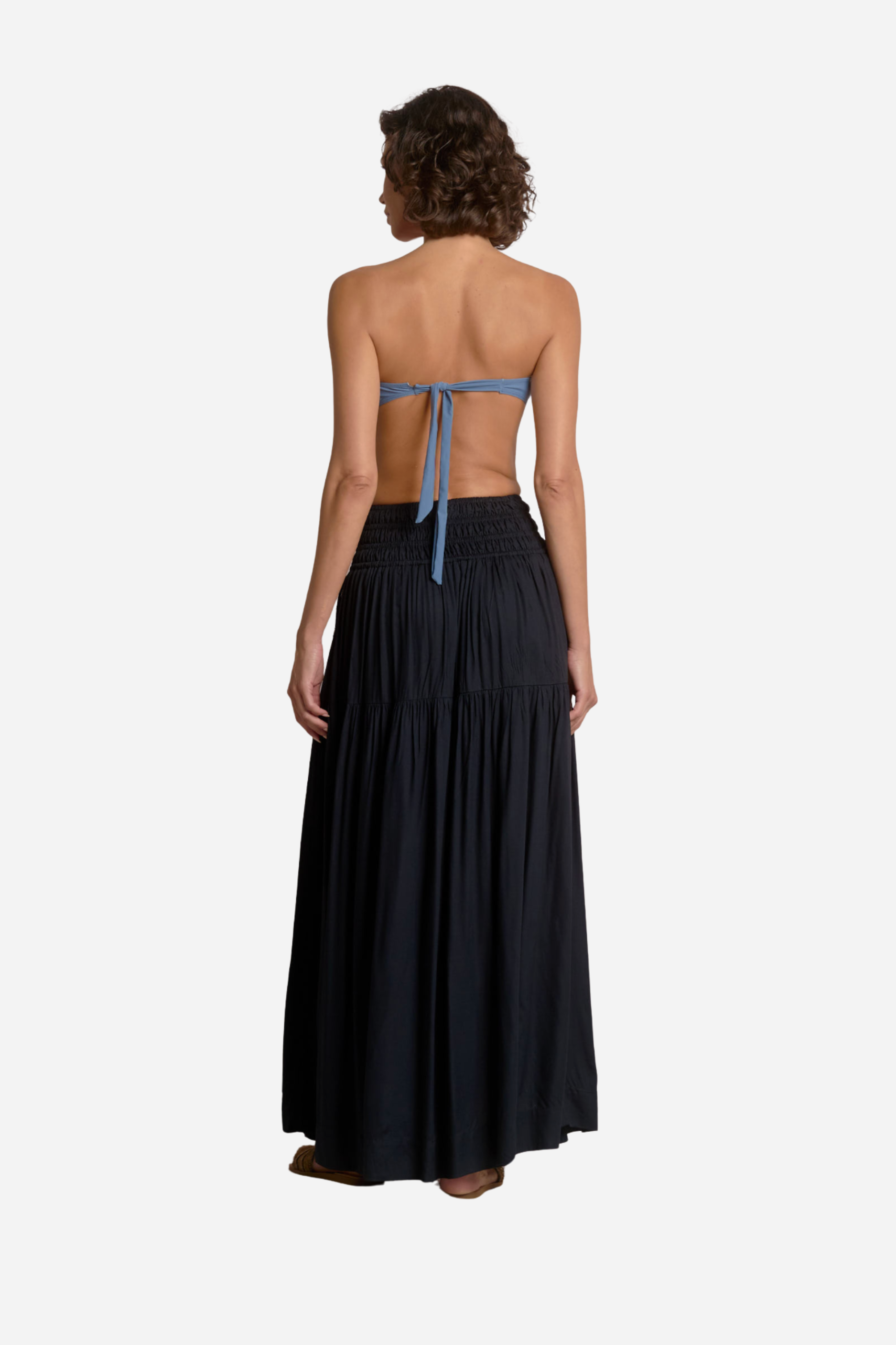 Summer Maxi Skirt - Black