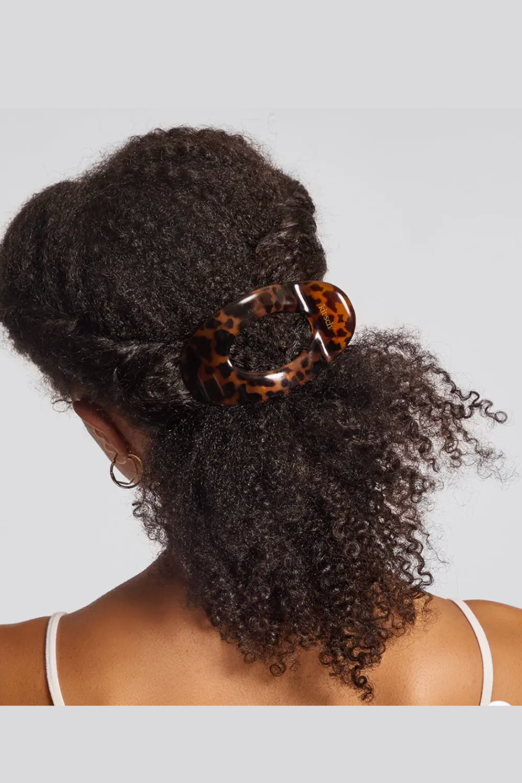 KITSCH Small Flat Cloud Clip - Tortoise