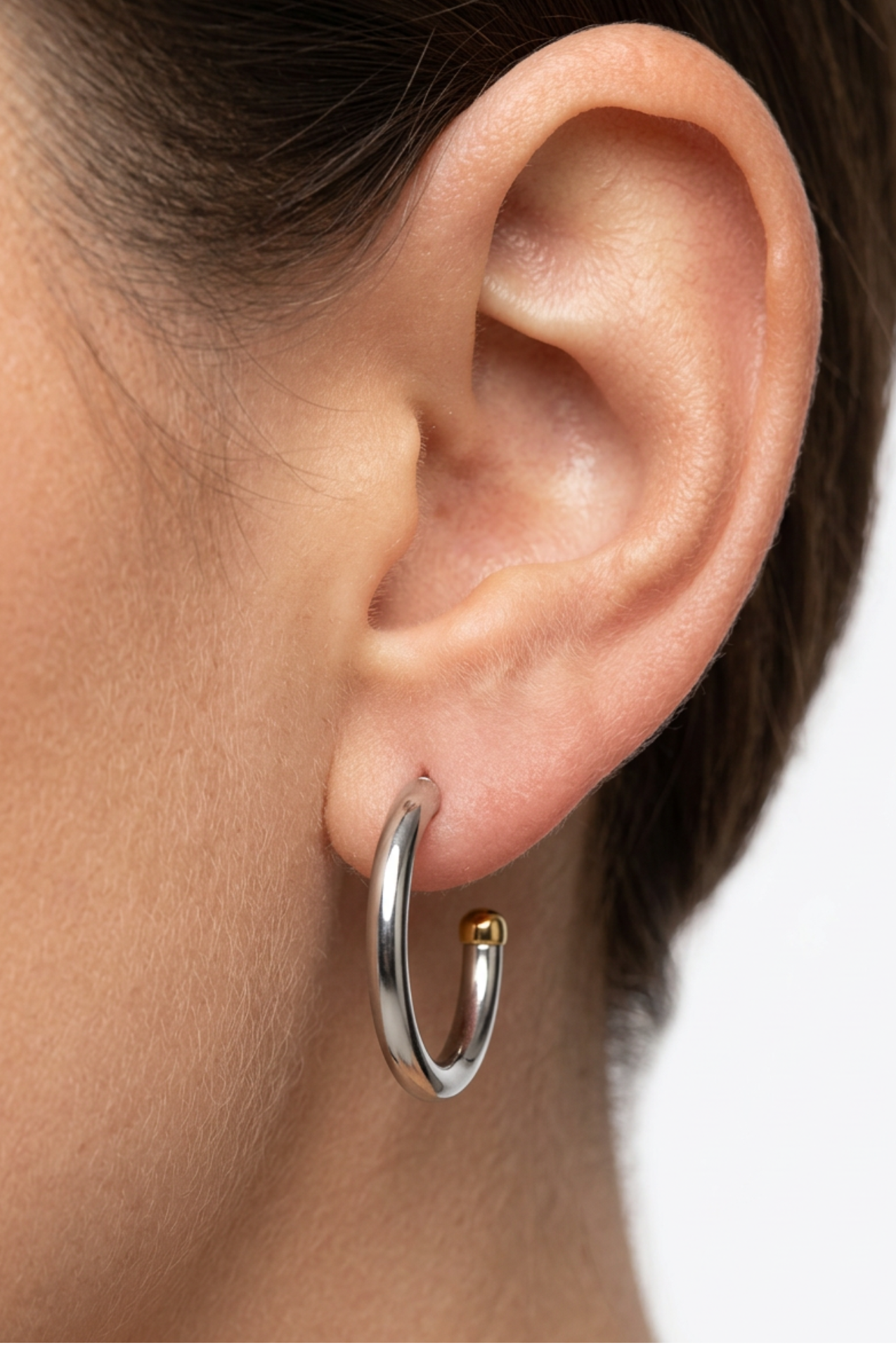 18K Zoe Hoop Earrings