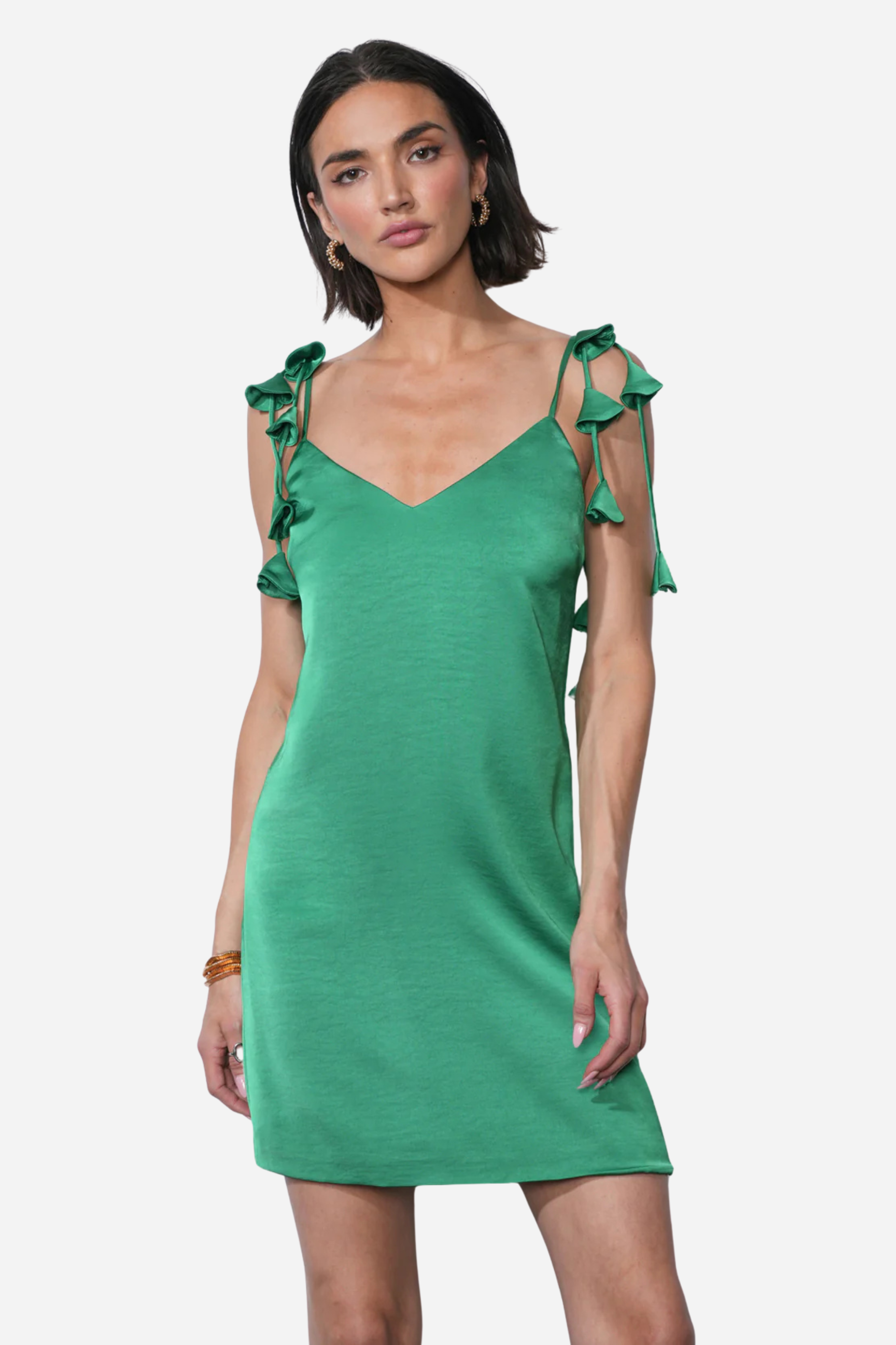 Maya Mini Dress - Green