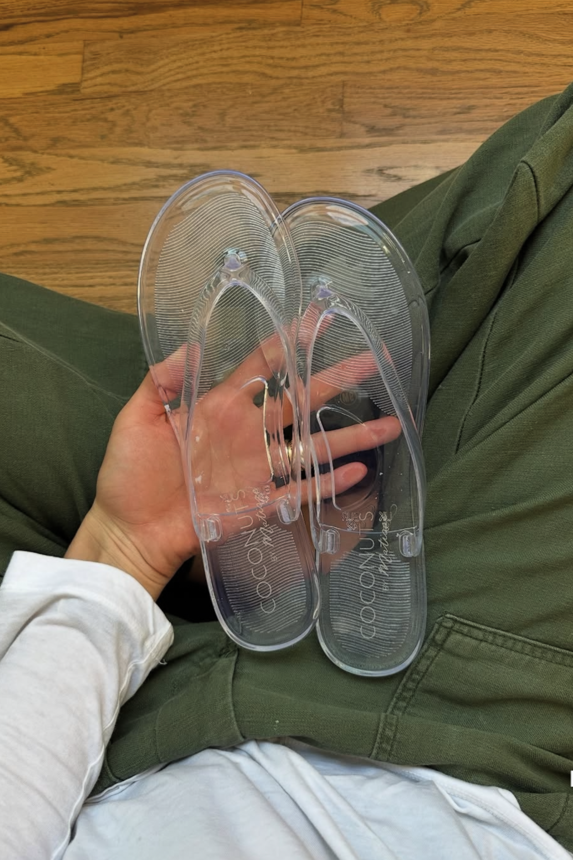 Olsen Flip Flop Sandal - Clear