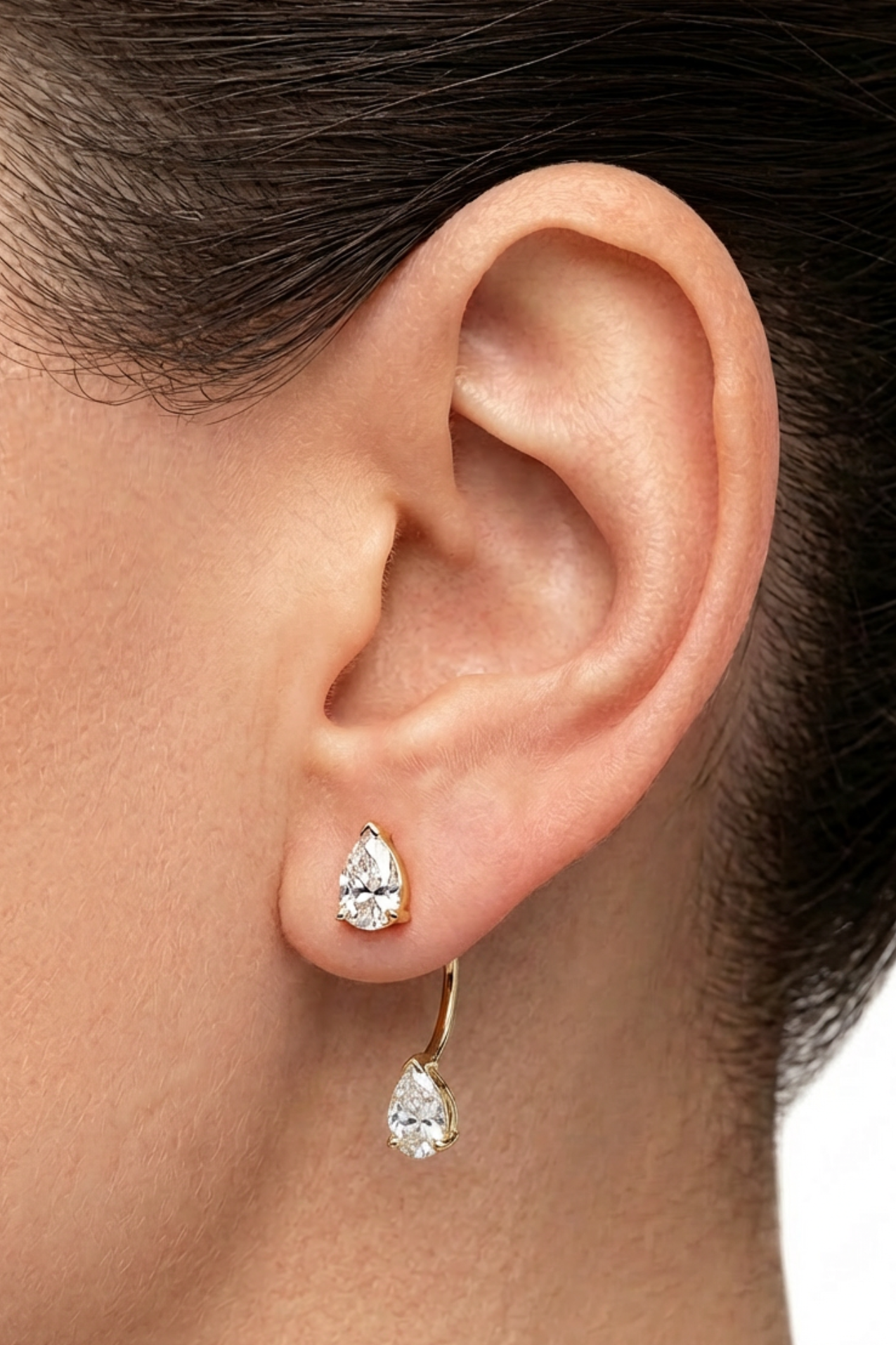 18K Wren Diamond Earrings