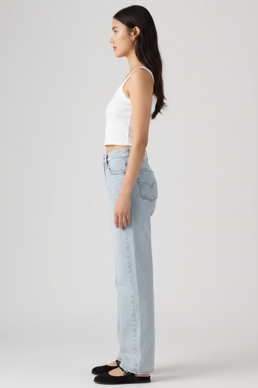 Levi's Easy Dad Jeans - Fan Flare
