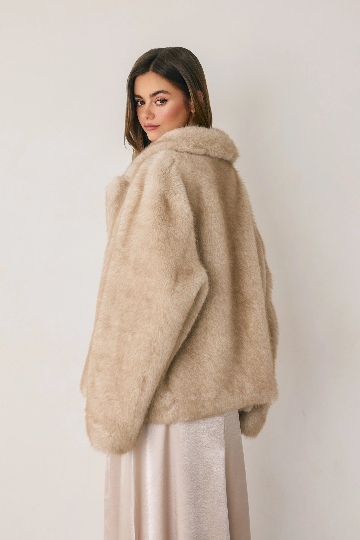 Reversible Faux Shearling Jacket