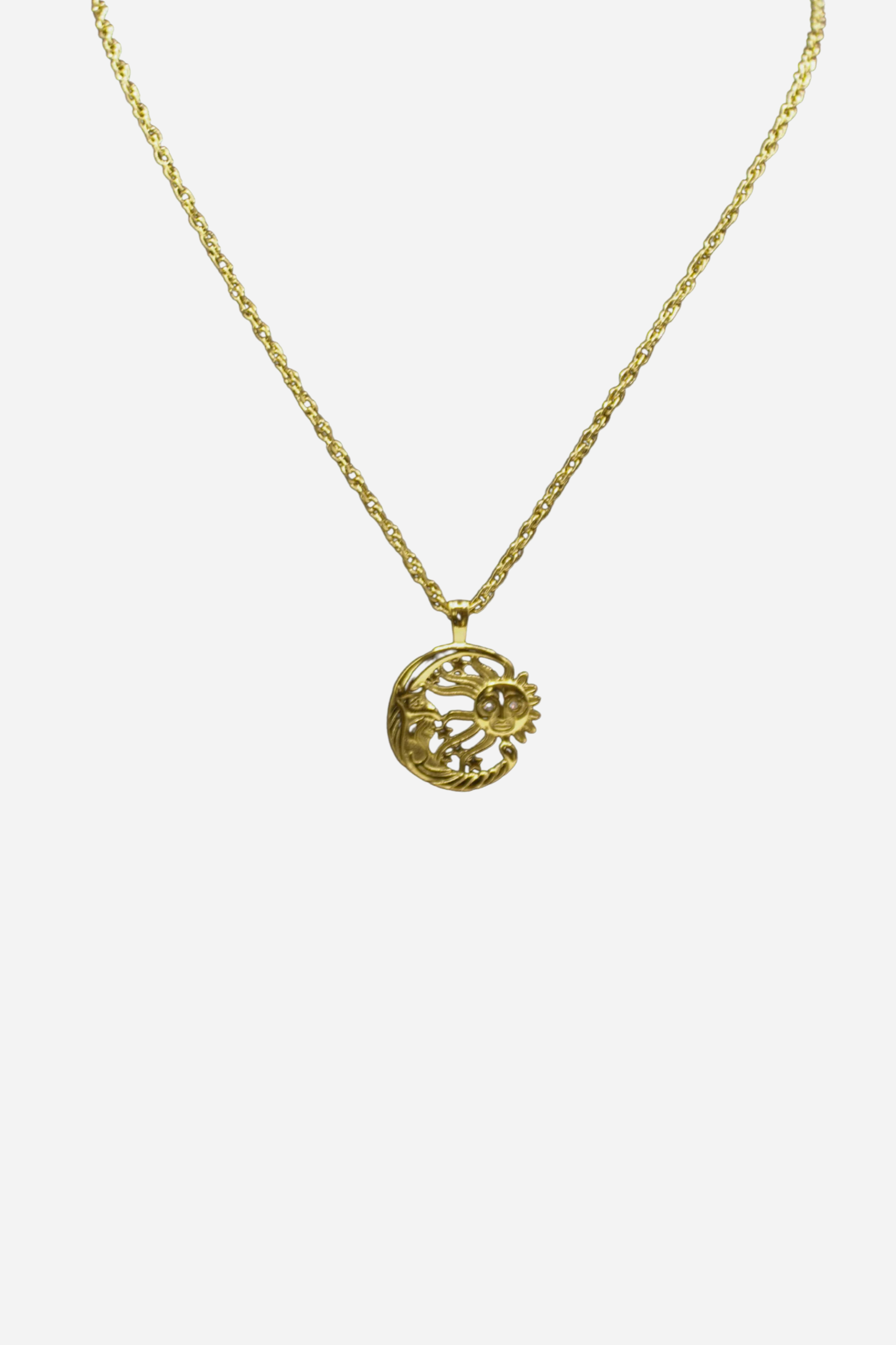 18K Noelle Sun Necklace