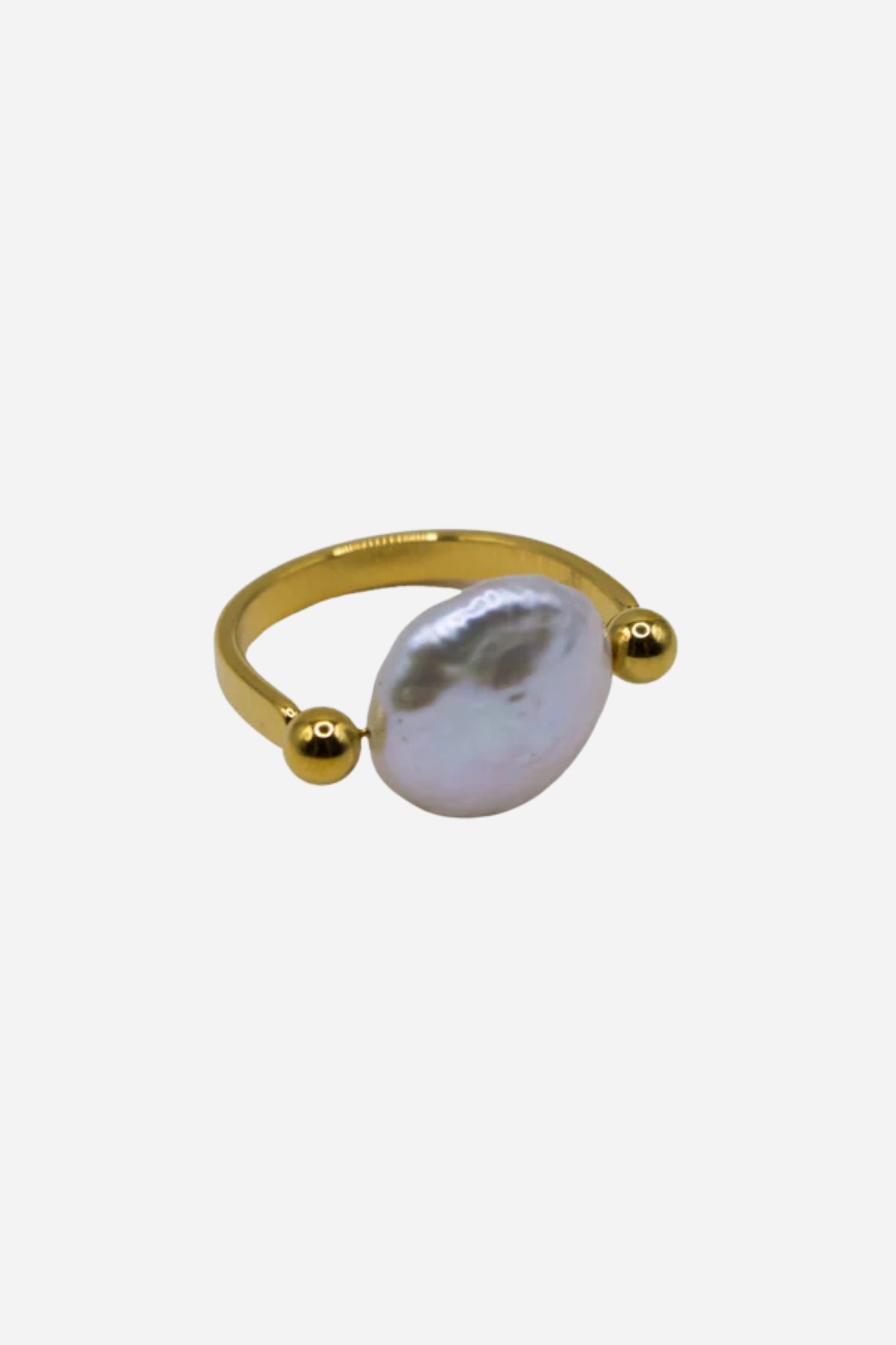 18K Ivy Pearl Statement Ring