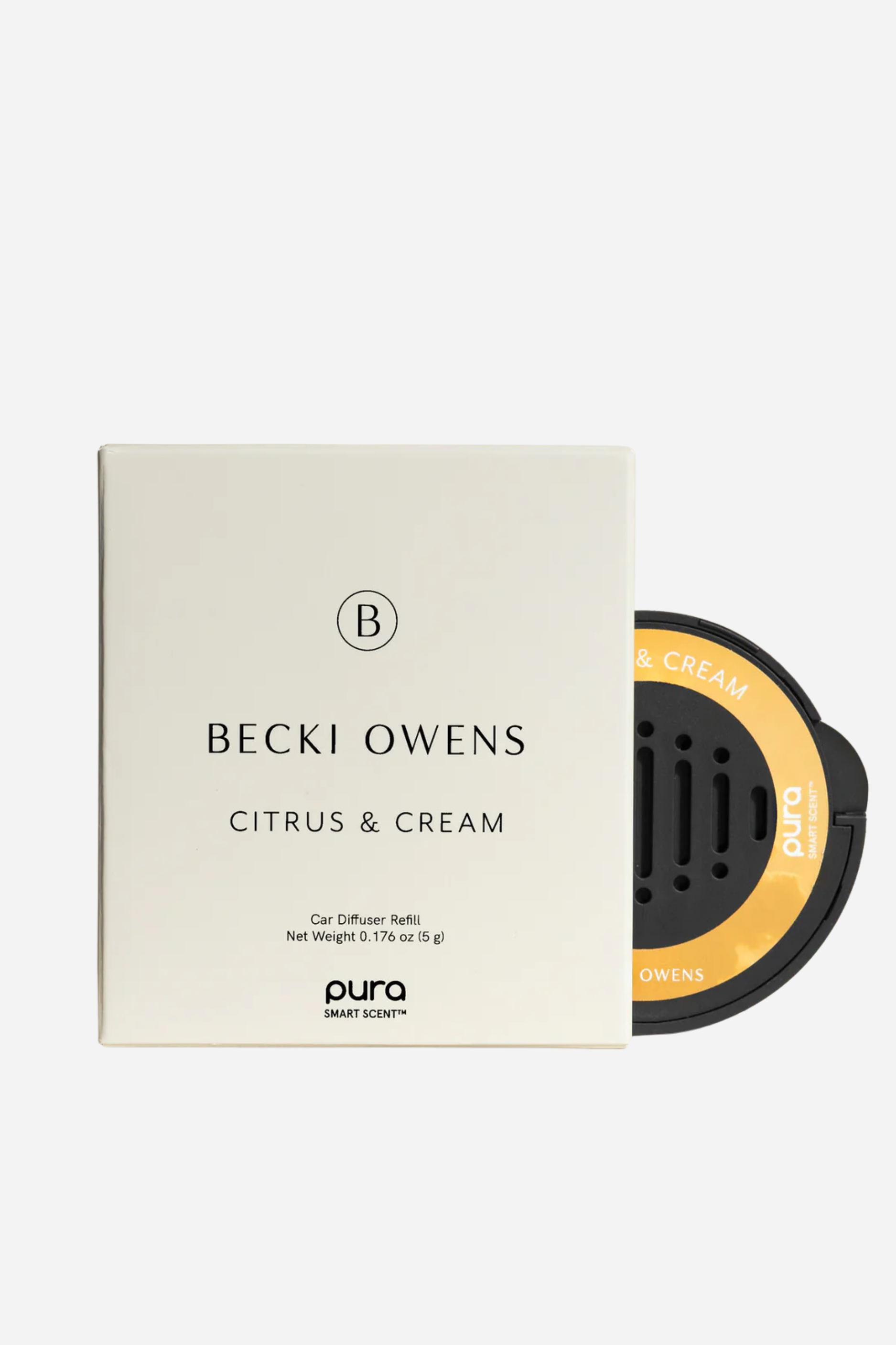 Pura Car Diffuser Replacement Fragrance - Citrus and Cream