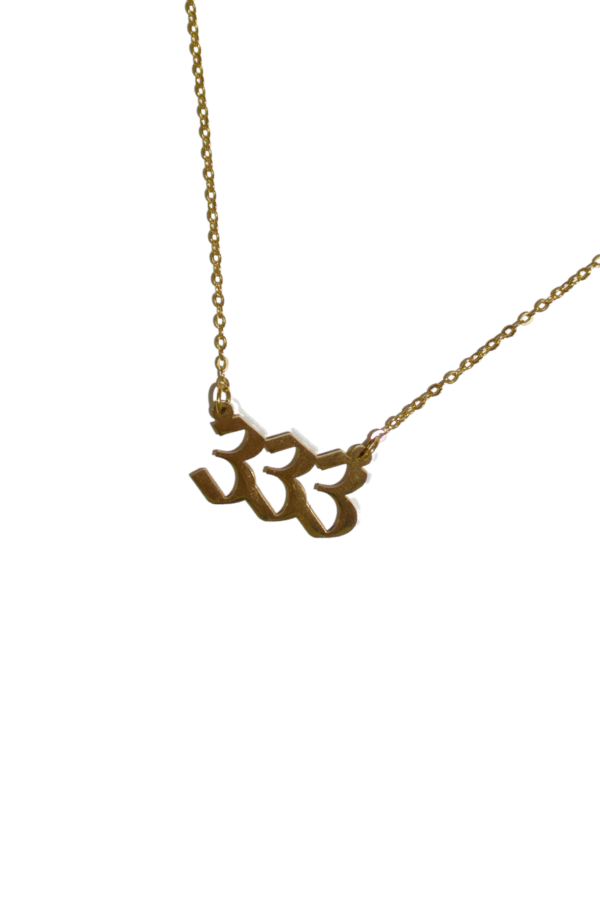 18K Angel Number Necklace