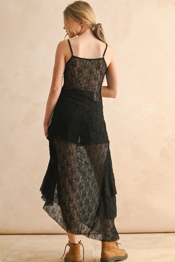 Date Night Lace Midi Dress