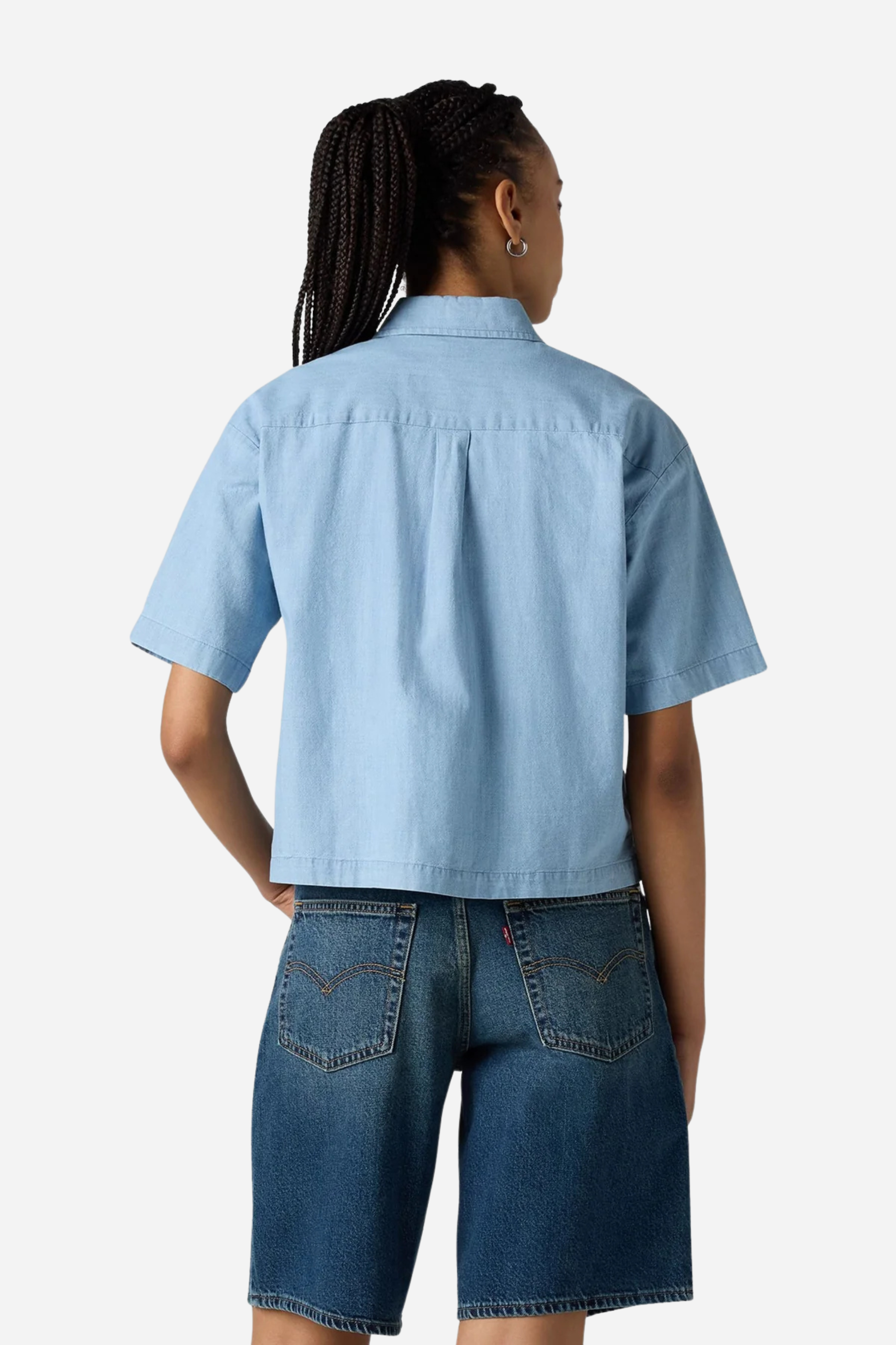 Levi's Harlie Cropped Shirt - Brass Organ