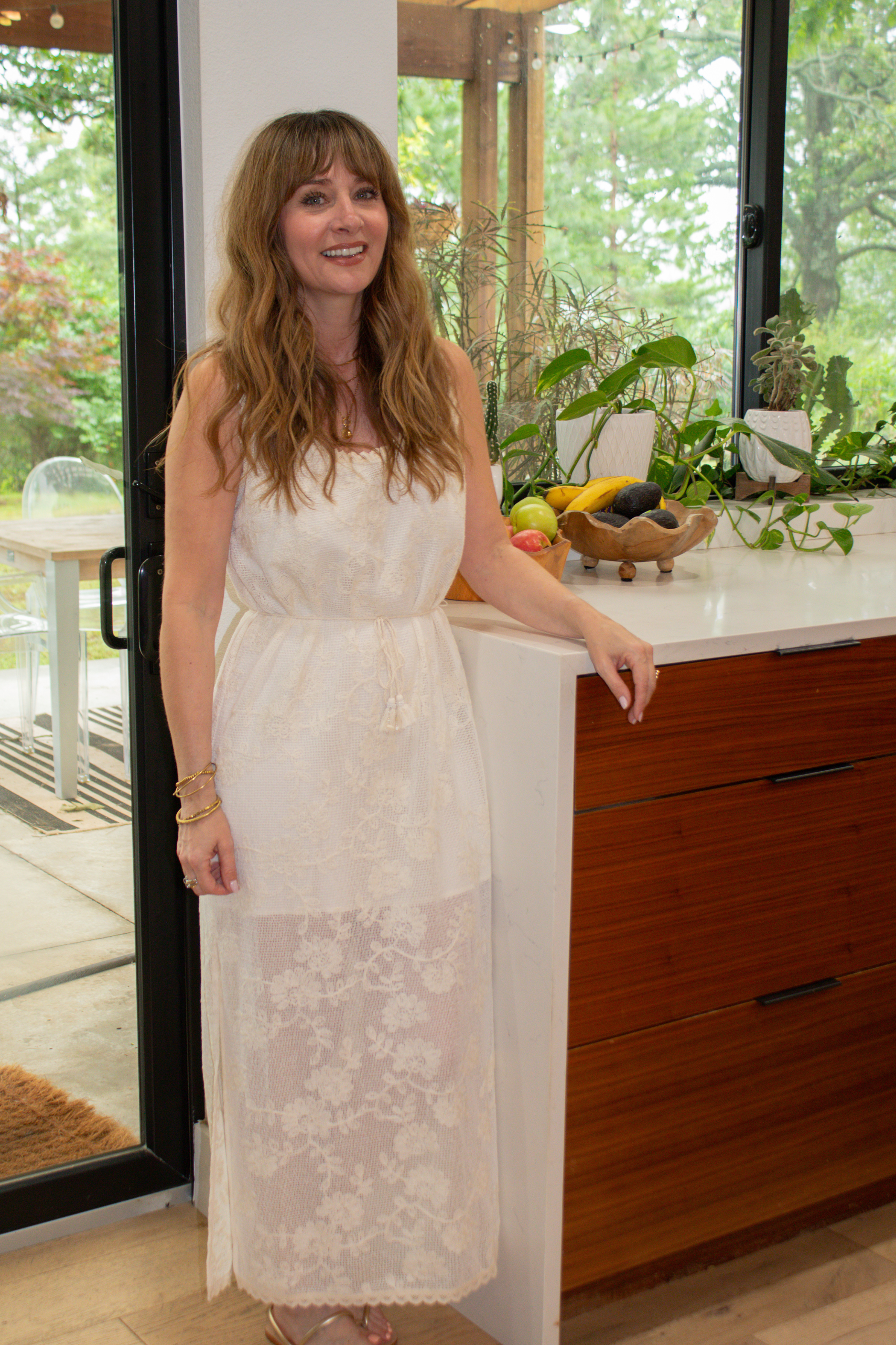 Fiorenza Maxi Dress - Cream