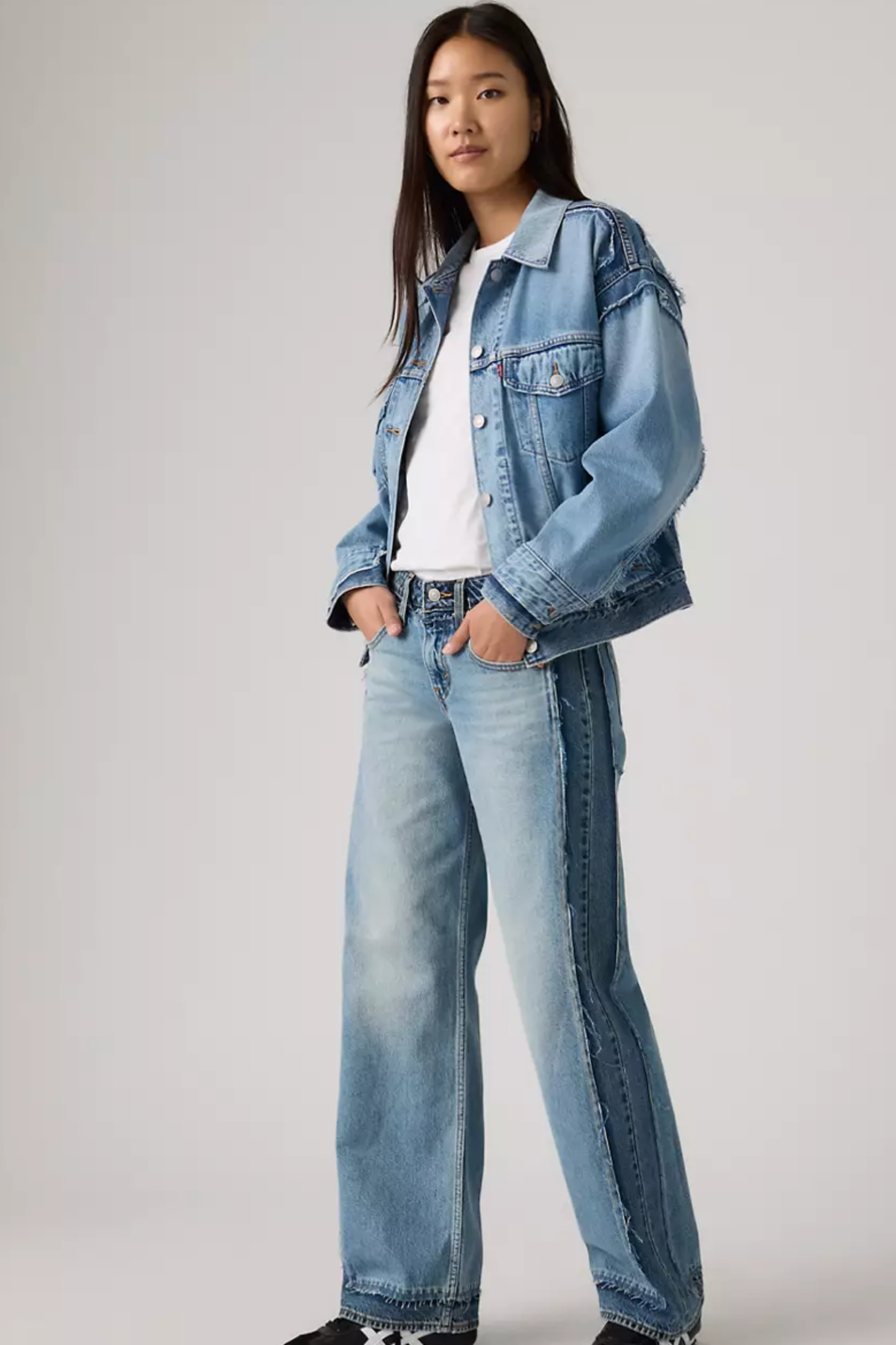 Levi's Low Loose Jeans - Decon Upon Reflection