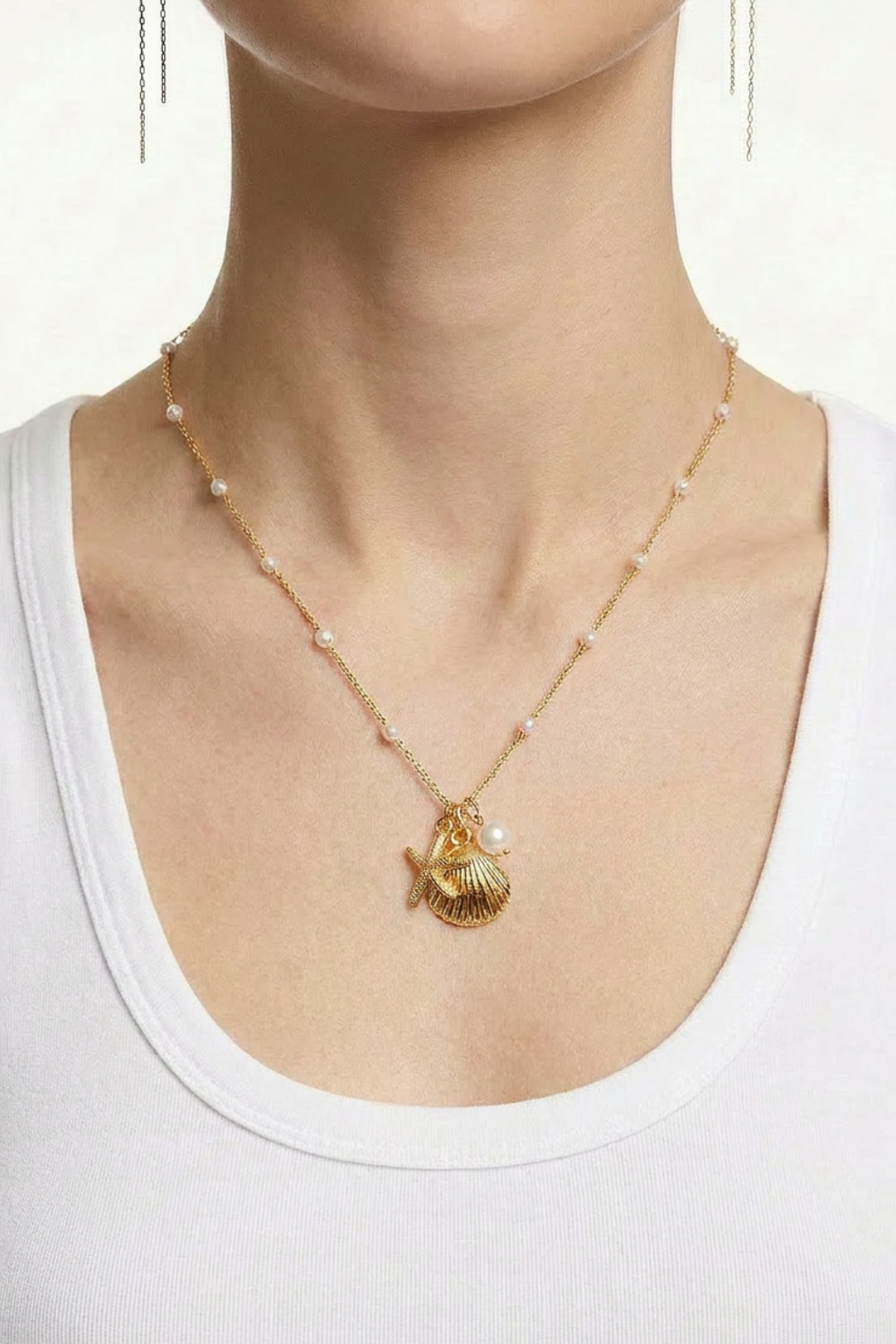 18K Zara Seashell Necklace