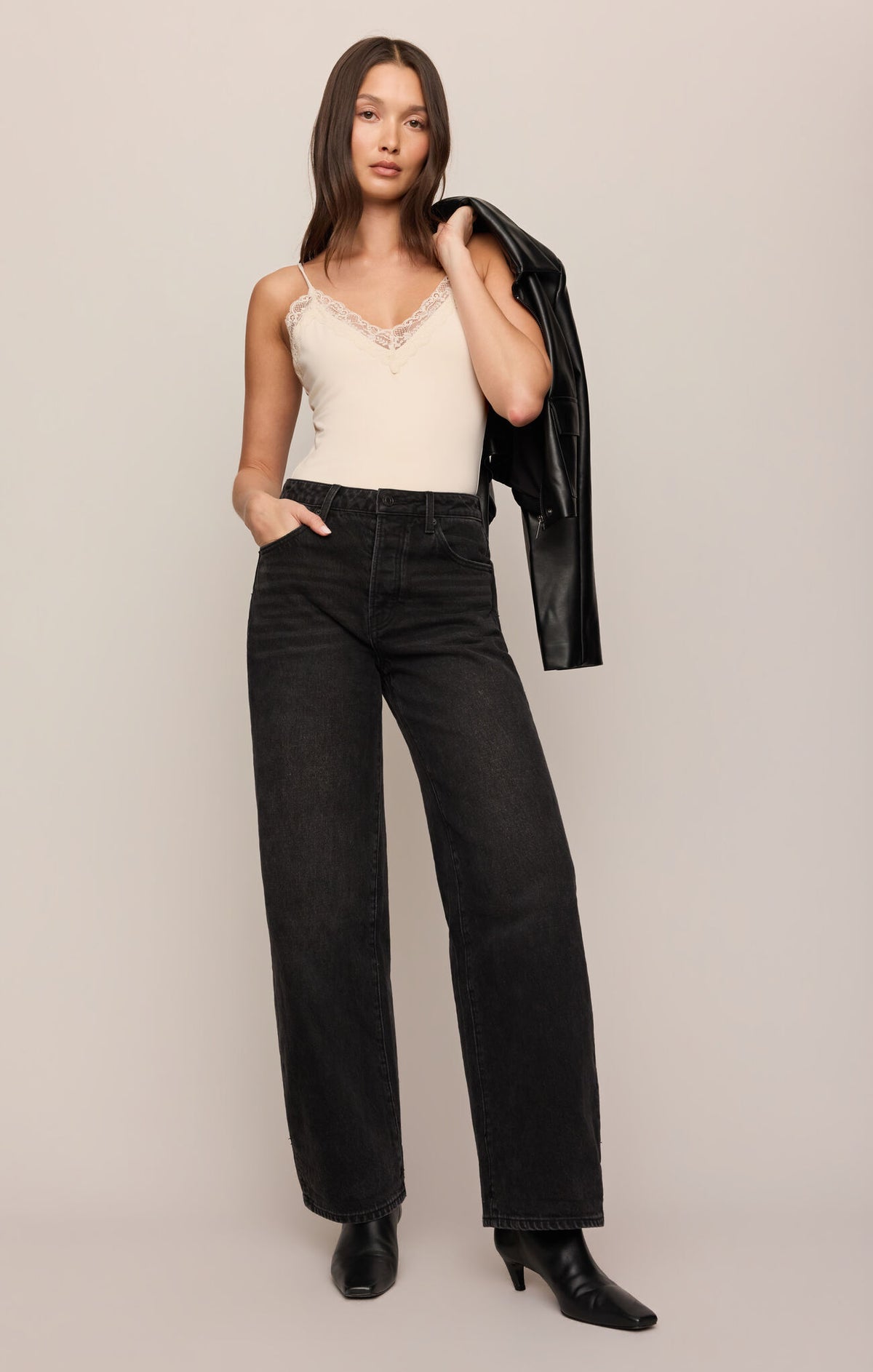 Z Supply - After Dark Bodysuit - Sandstone