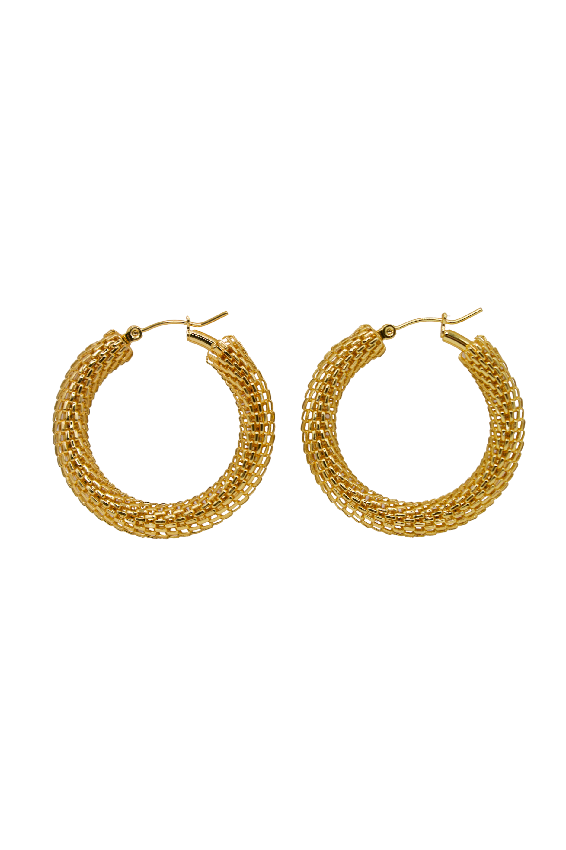 18K Margaret Hoop Earrings